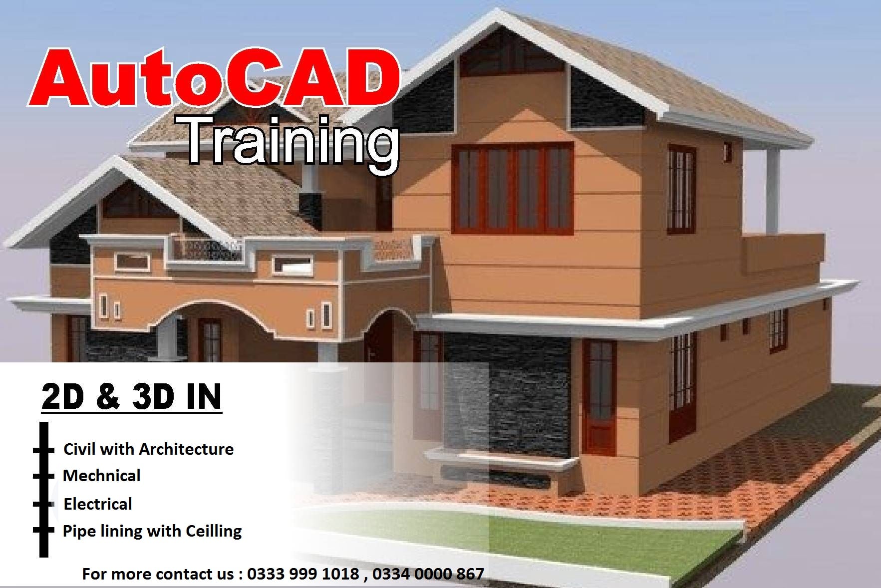 The Net Rider - TNR offer Autocad 2D and 3D training in Mechanical ...