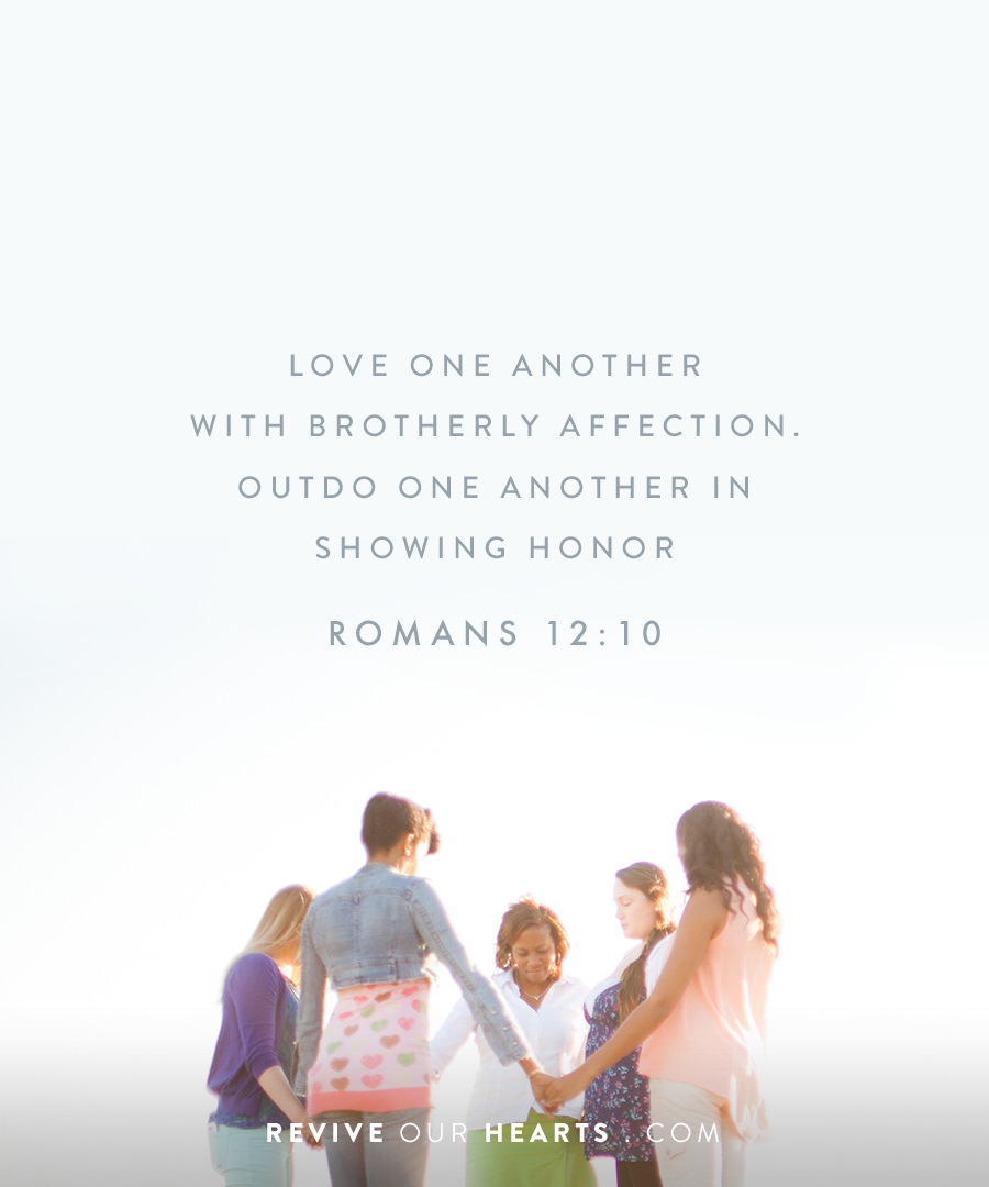 Revive - Love one another with brotherly affection. Outdo one another ...