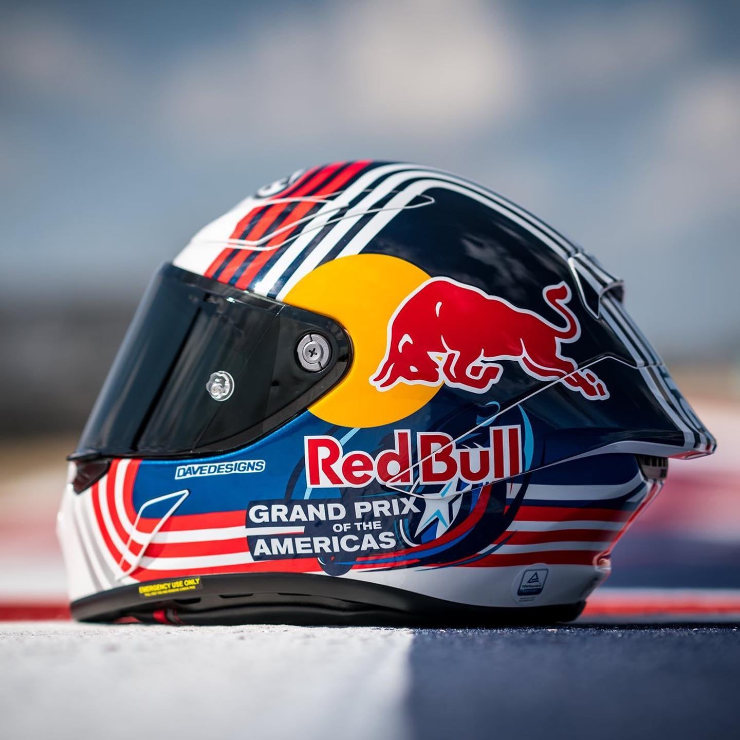WELCOME @polespargaro ! Special helmet for KTM-REDBULL Home Gp