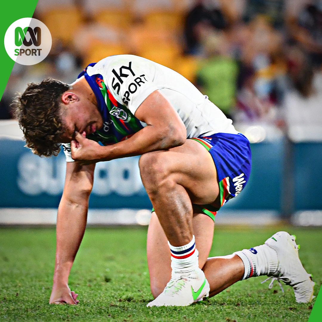 Abc Sport Heartbreak For The Warriors And Reece Walsh The Broncos Win A Thriller By Two Points He Just Didn T Have His Kicking Boots On Today And That Will End Any