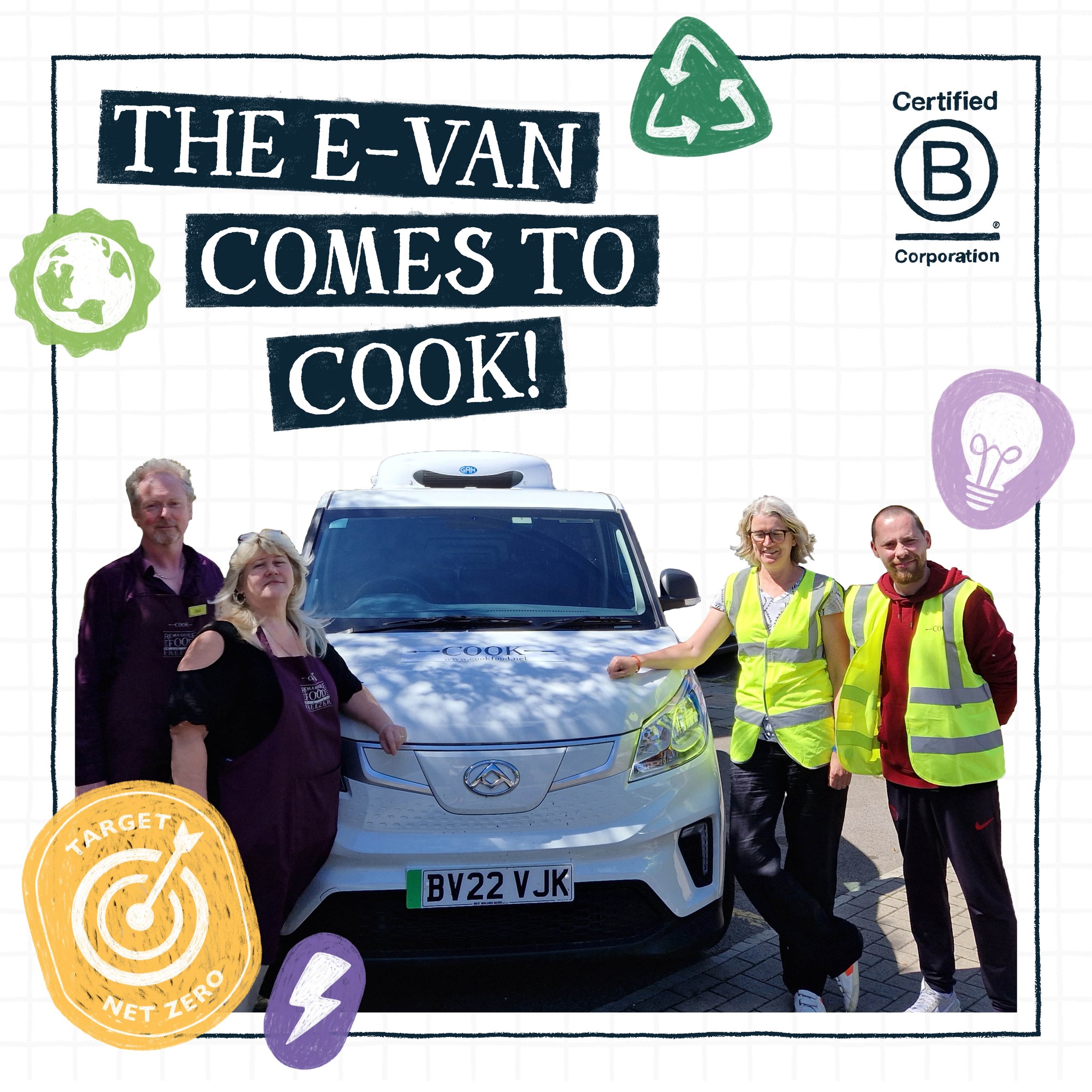 COOK - Meet the first COOK electric delivery van. OK, so it might not ...