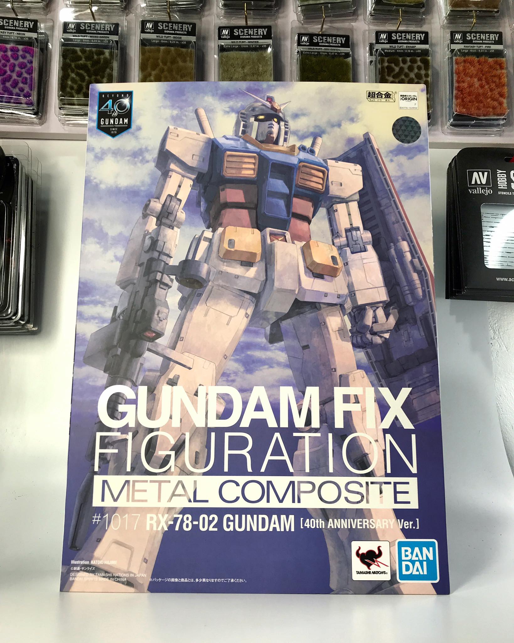The RX-78-02 Gundam [40th Anniversary Ver.] Gundam FIX Figuration