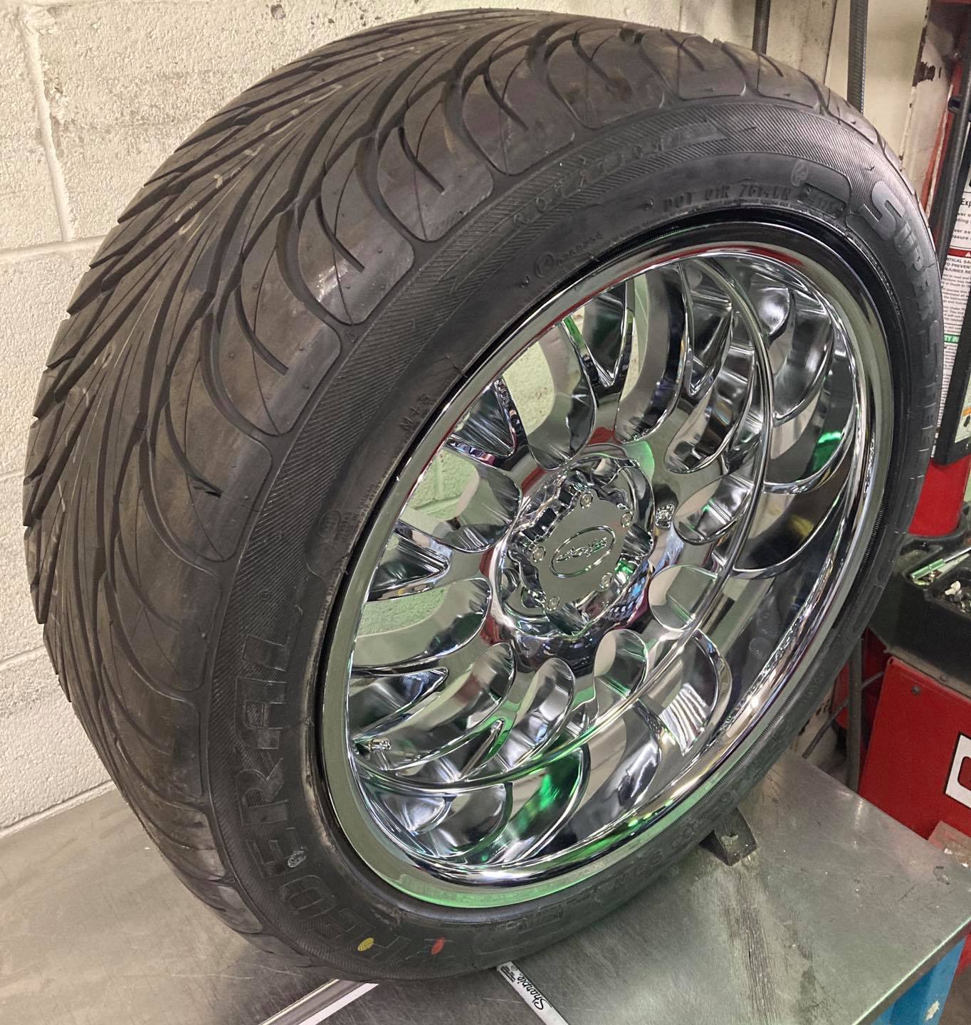 Coys Wheel - The new Coys c-44 chrome in 18x9.5. Looks... | Facebook