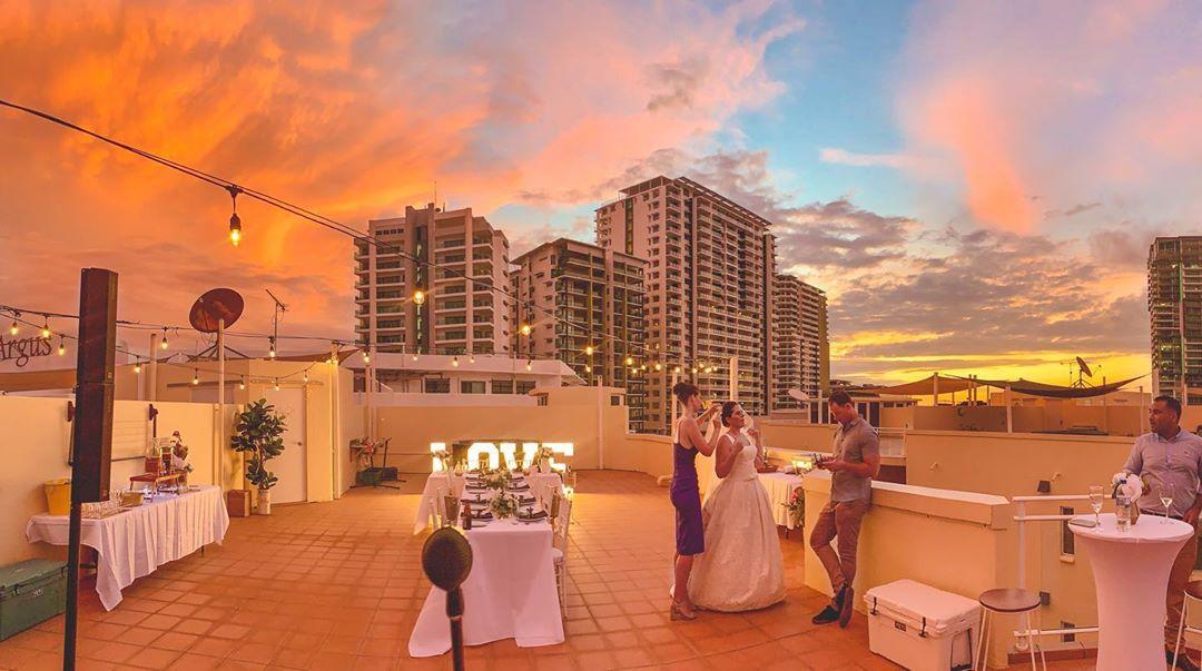 ABC Darwin - A reception like no other 💞🌇 After holding... | Facebook