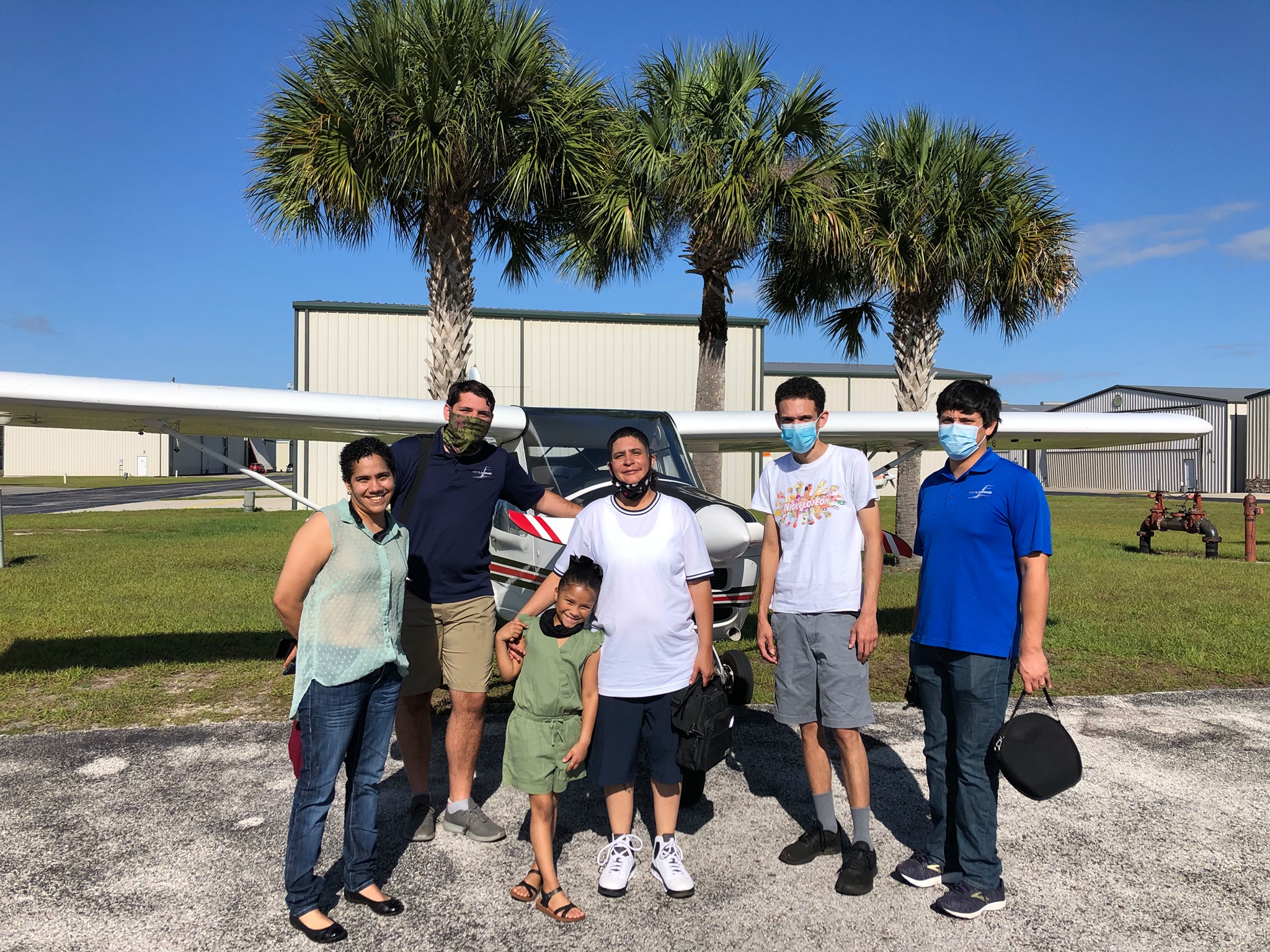 The whole family here for a... - First Landings Aviation