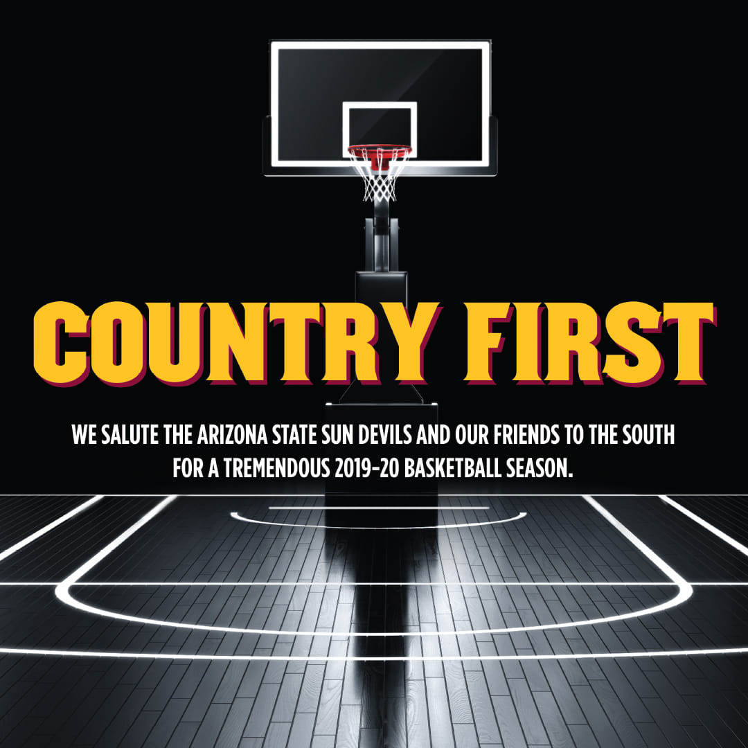 San - We salute the Arizona State Sun Devils and our friends to the ...