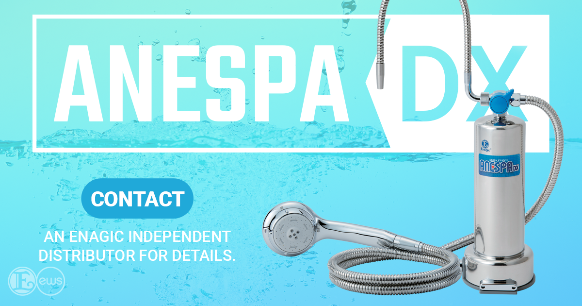 Enagic - The Anespa DX from Enagic. Turn your shower or bath into