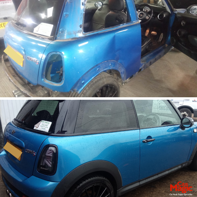 Car Magic - 👇New rear quarter panel for this Mini with our... | Facebook