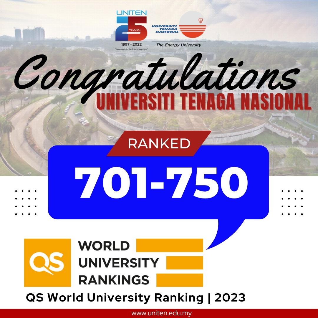 Congratulations Universiti Tenaga Nasional - UNITEN 🎉🎉🎉 #KitaUNITEN ...