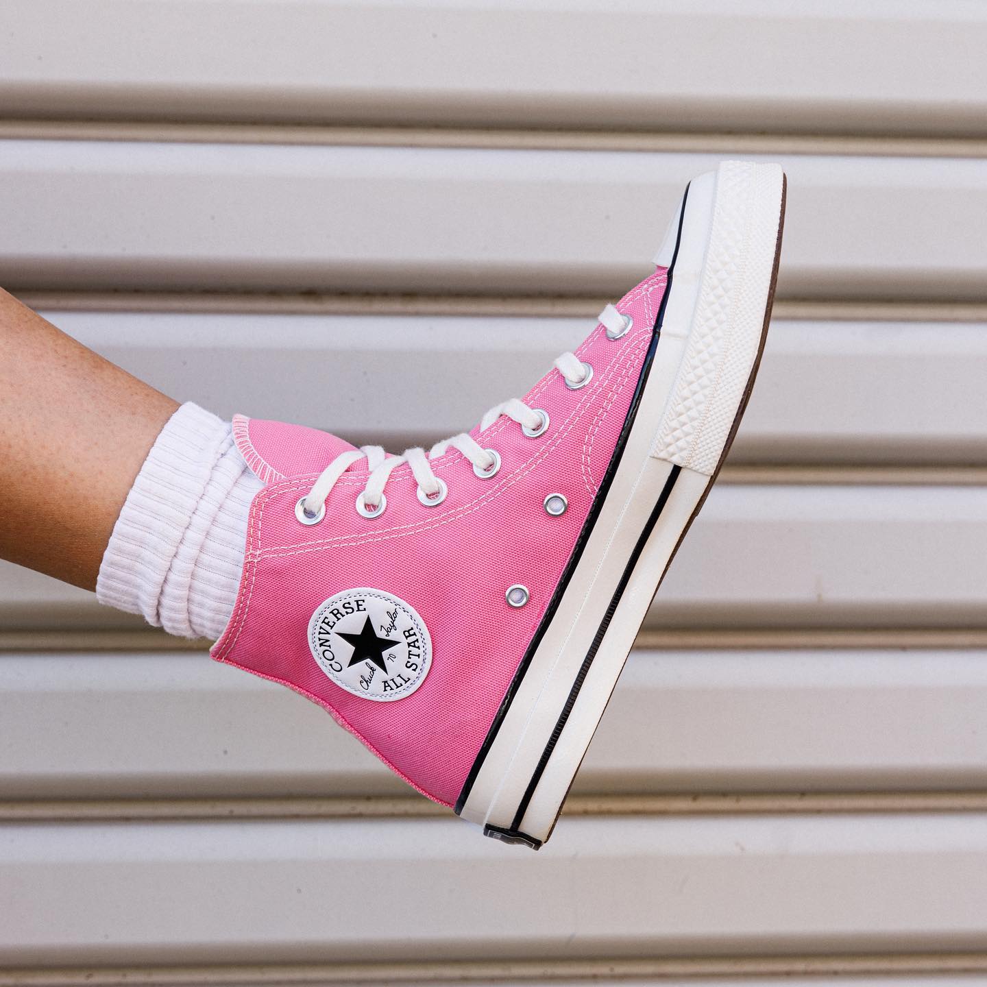 The Chuck 70 gets a fresh spin in Faded Pink, merging KENZO