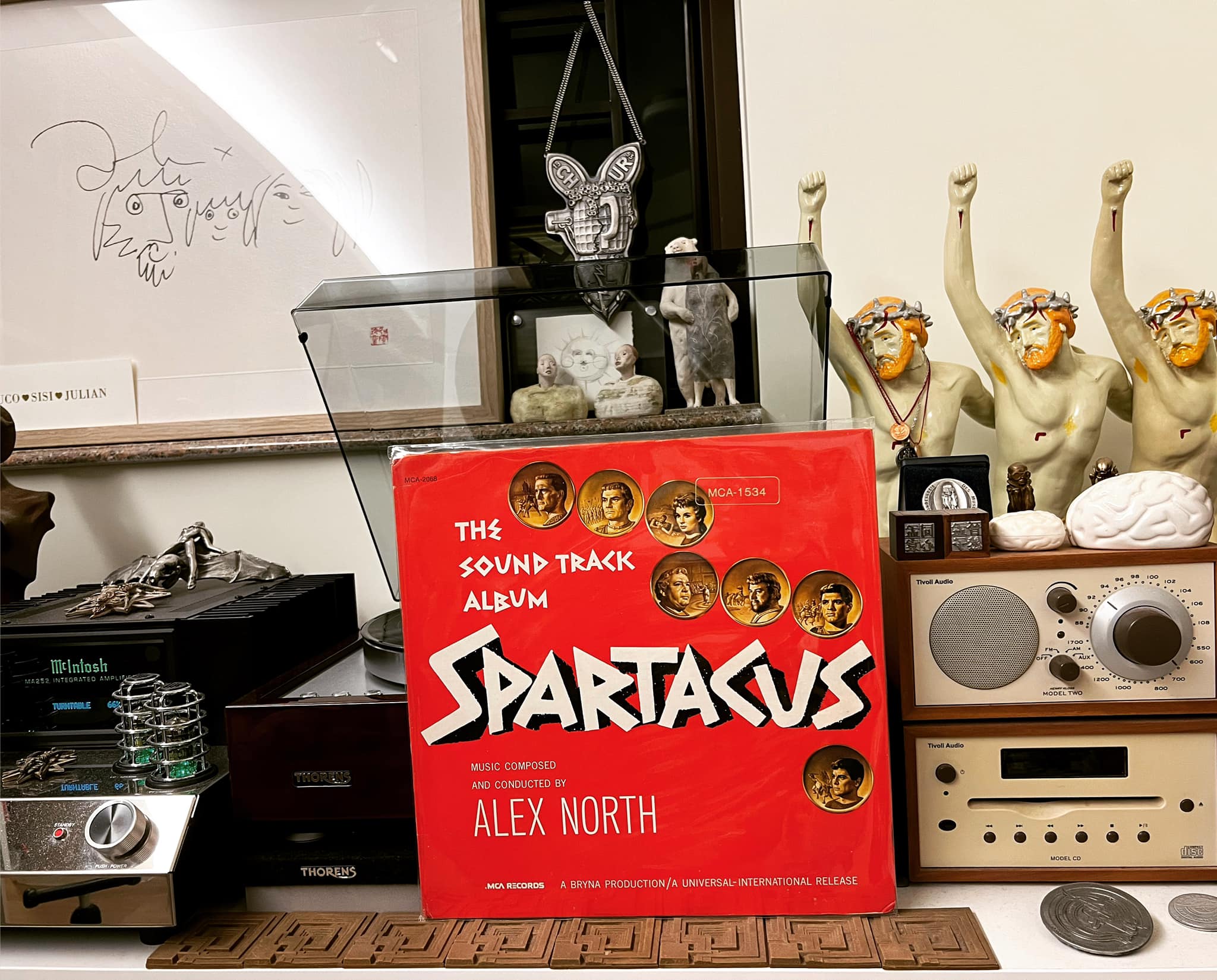 Spartacus original soundtrack by Alex North