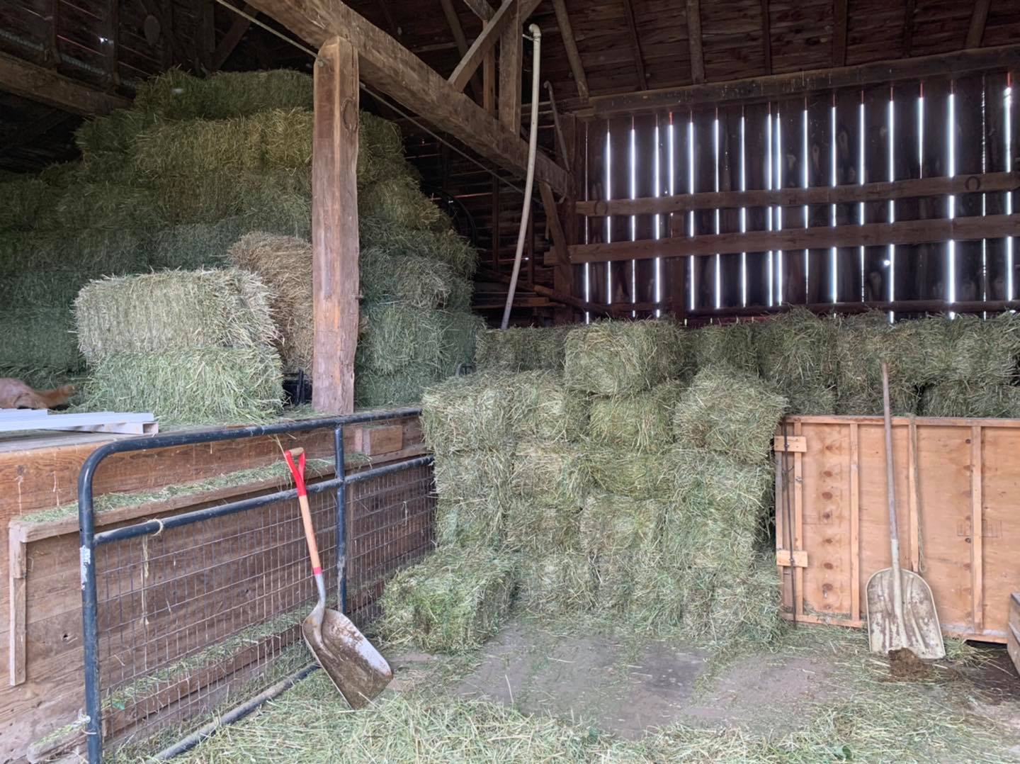Rock Cut Farm - The horse hay is all put away for the... | Facebook