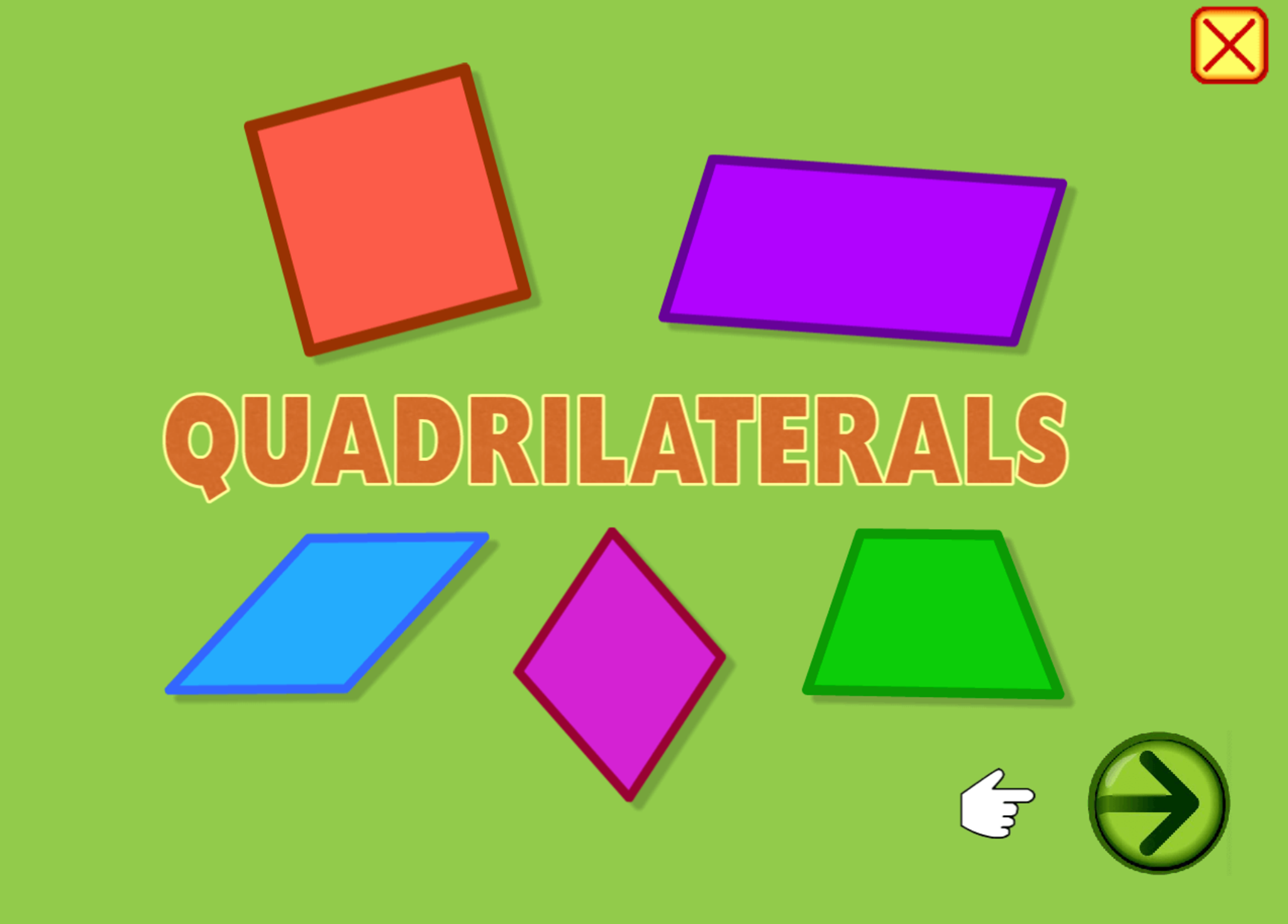 Starfall - Have fun exploring quadrilaterals with Starfall! View at # ...