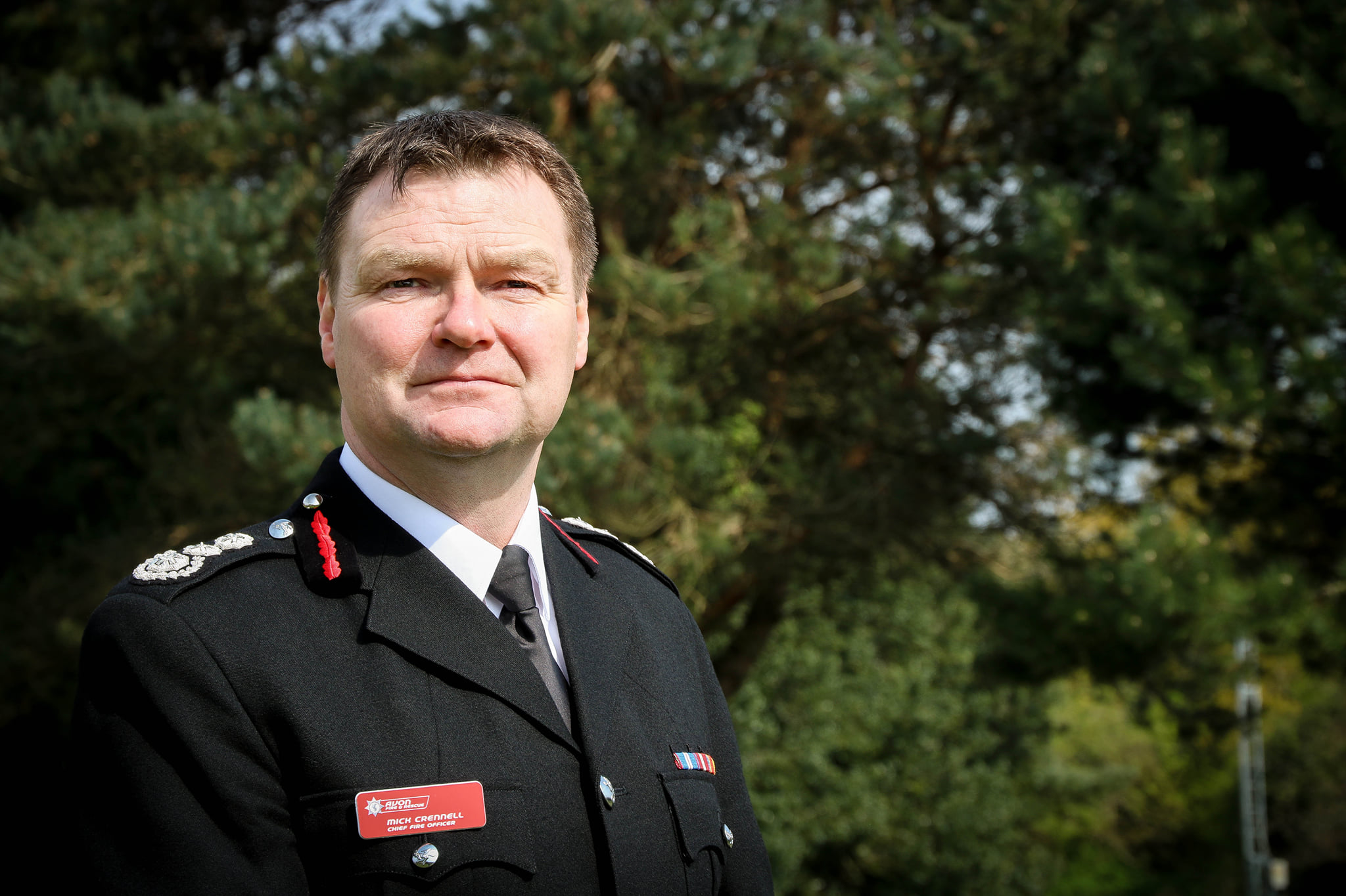 Chief Fire Officer Mick... - Avon Fire & Rescue Service