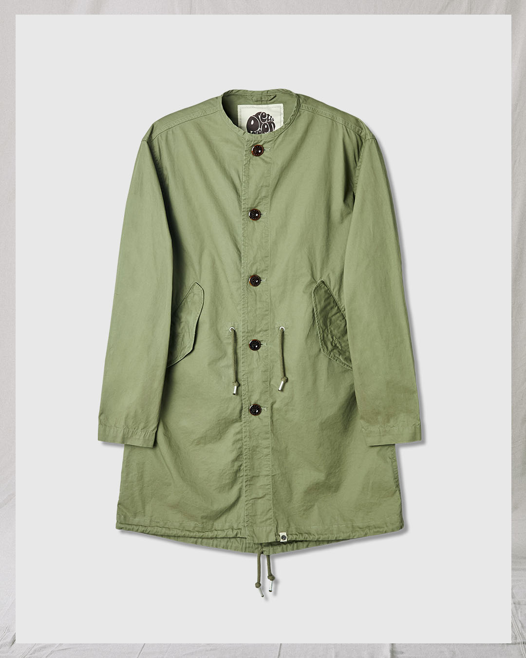 FTC Washed Canvas Hooded Jacket available online & in-store now