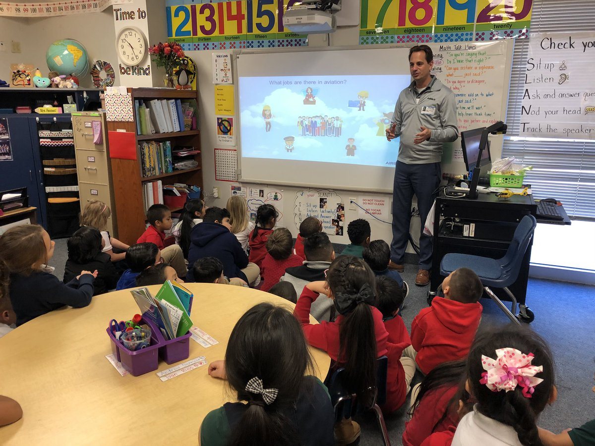 Thank you Airbus... - Dale B. Davis Elementary School