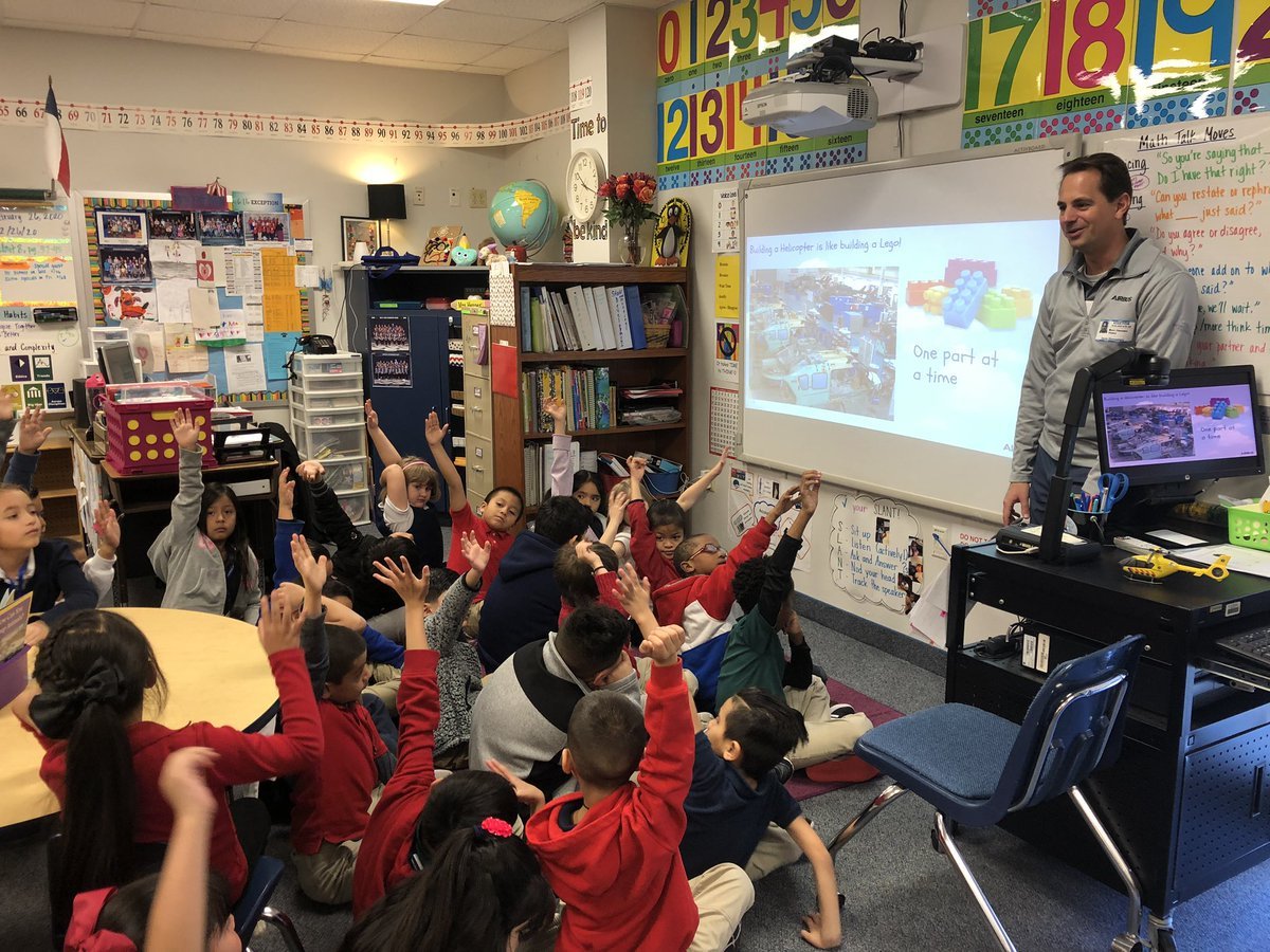 Thank you Airbus... - Dale B. Davis Elementary School