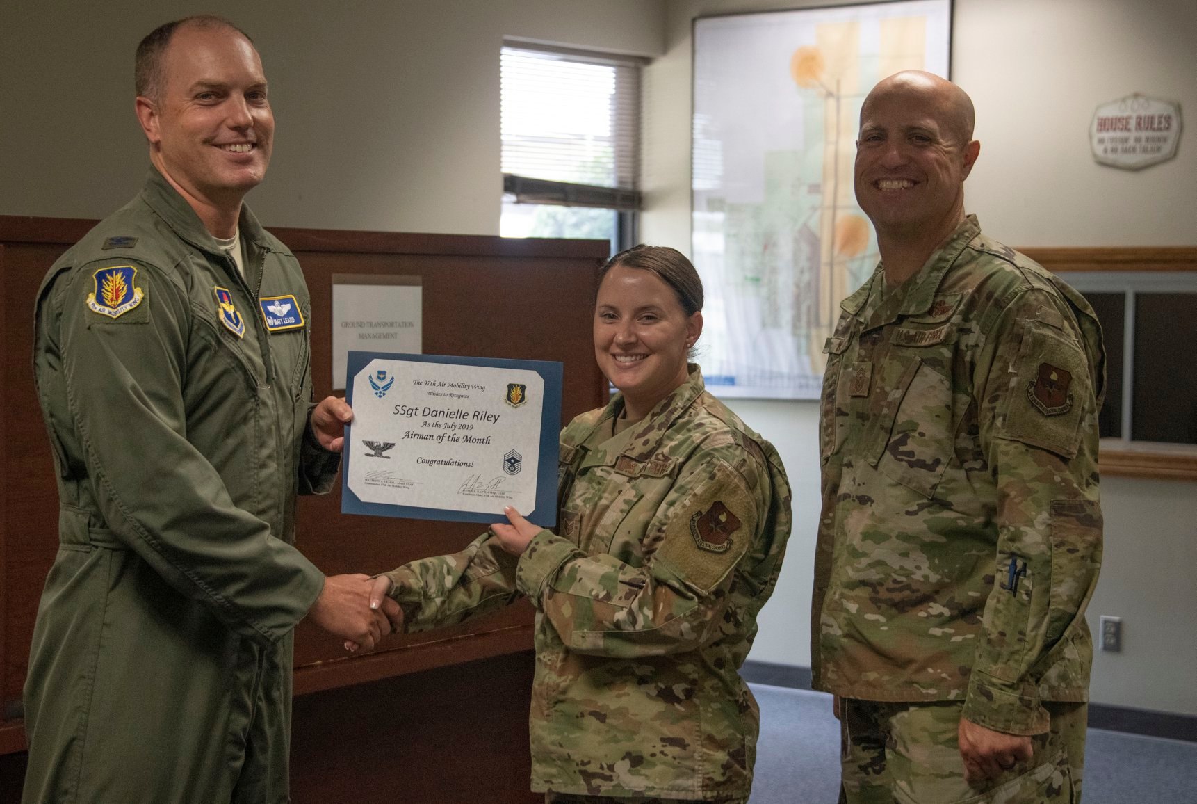 Congratulations to SSgt Danielle... - Altus Air Force Base