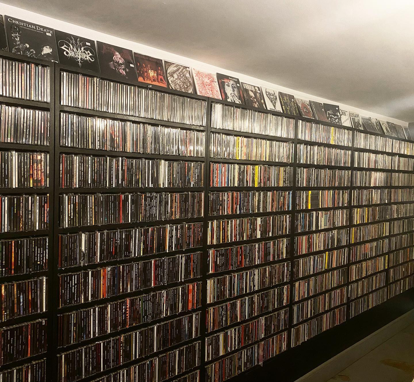 Walls are packed with new & used items. Open 12-6 every day 