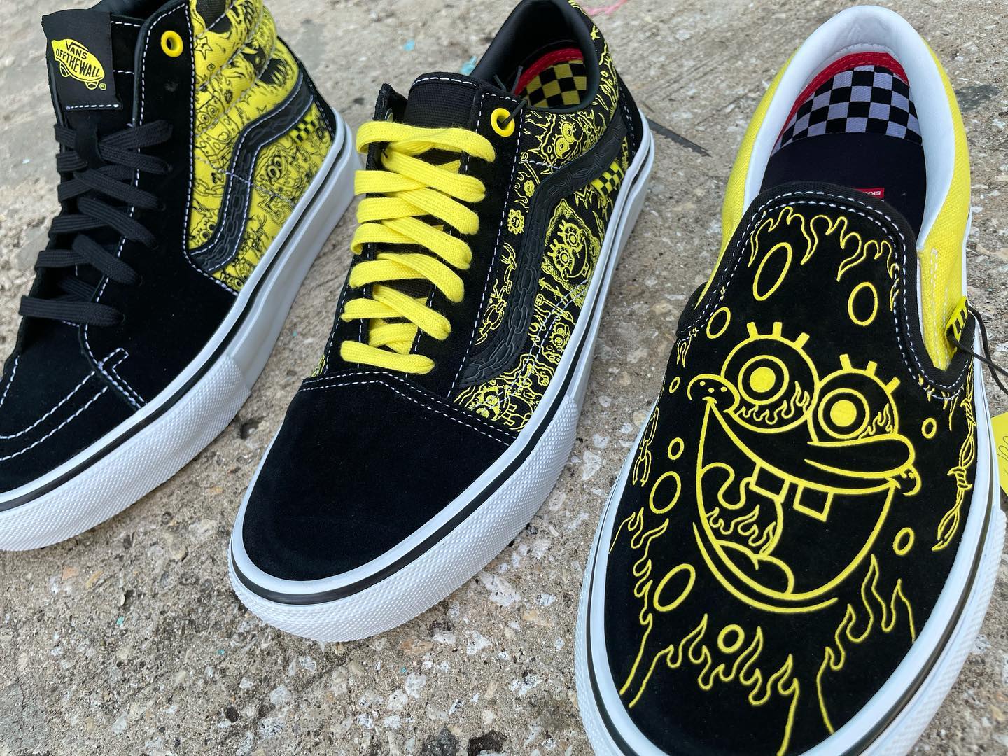 Vans x SpongeBob collection now available