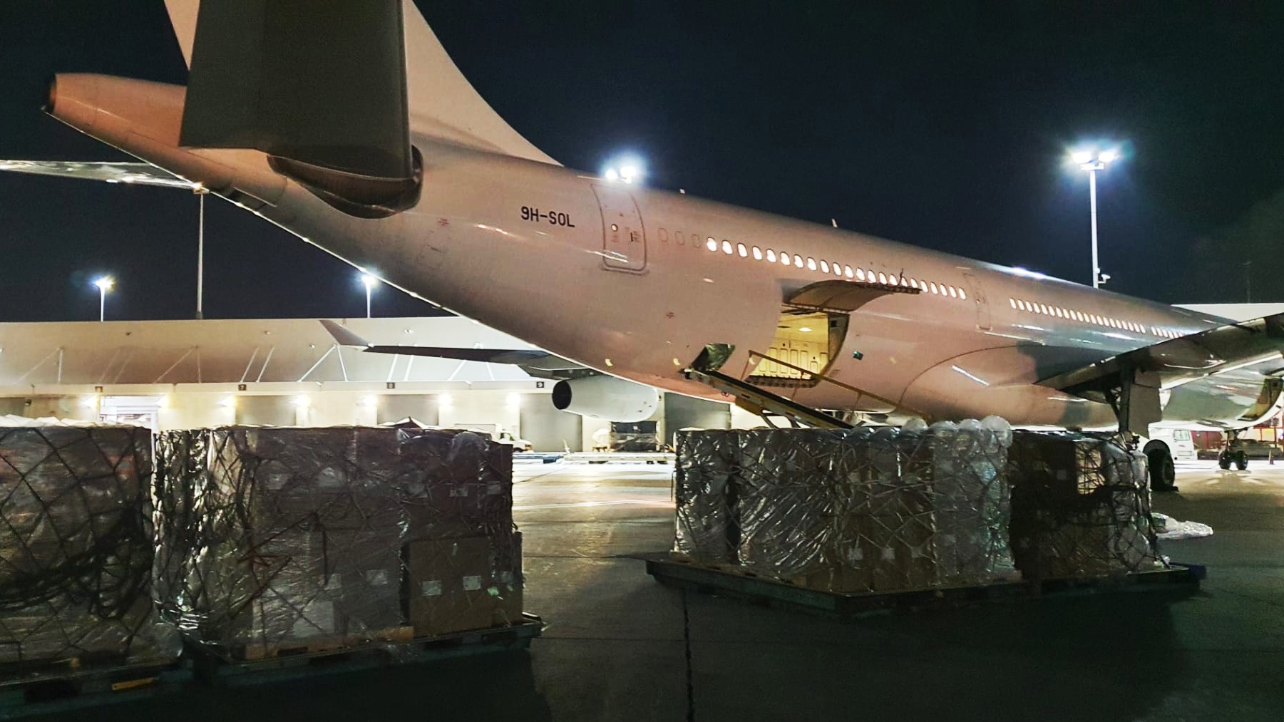 FlySpiceJet - SpiceXpress’s wide body cargo aircraft...