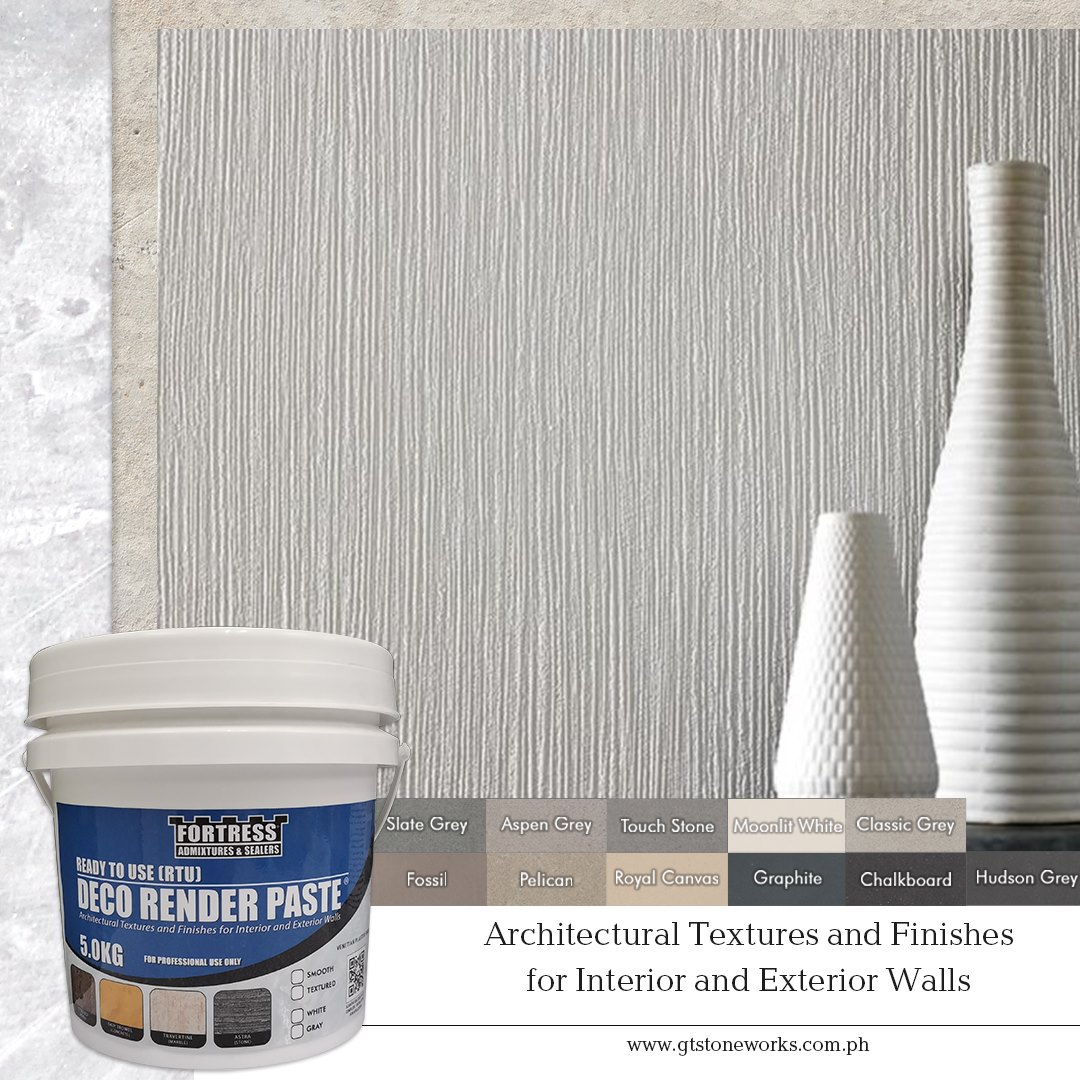 GT StoneWorks - Fortress Deco Render Paste is ready to use... | Facebook