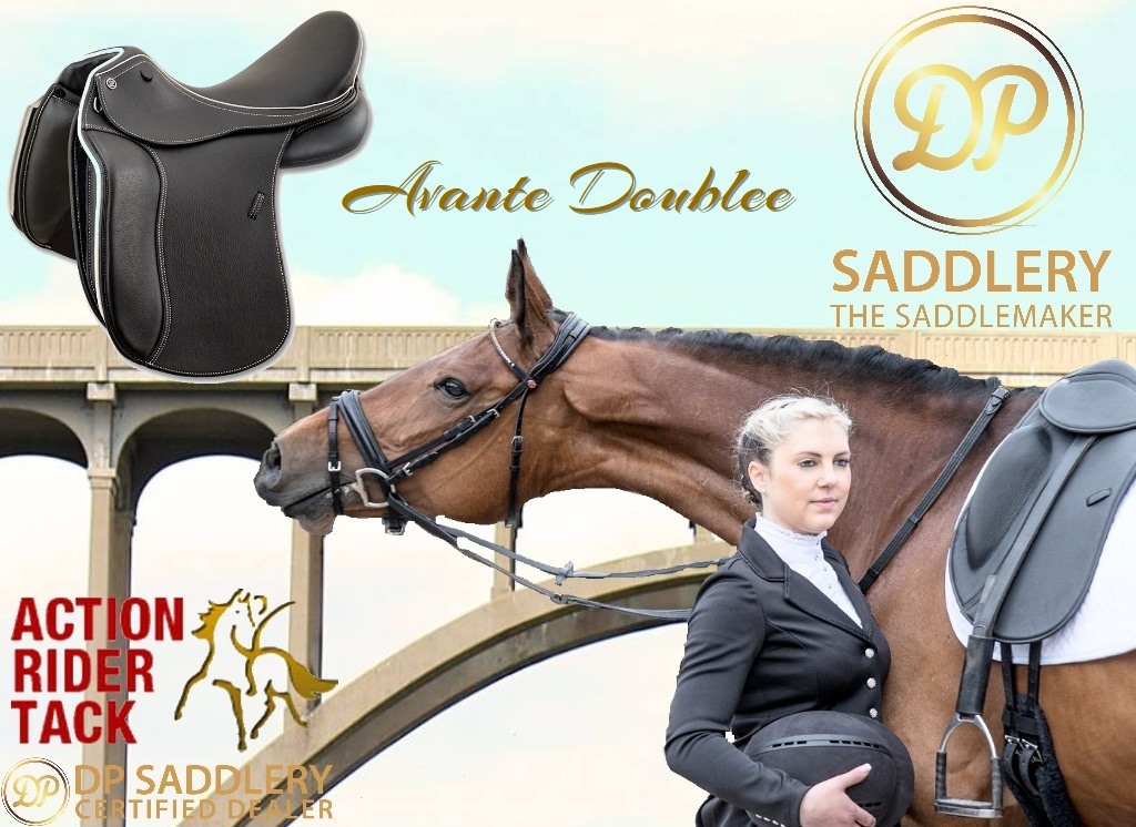 DP Saddlery's Avante Doublee Dressage... - Action Rider Tack