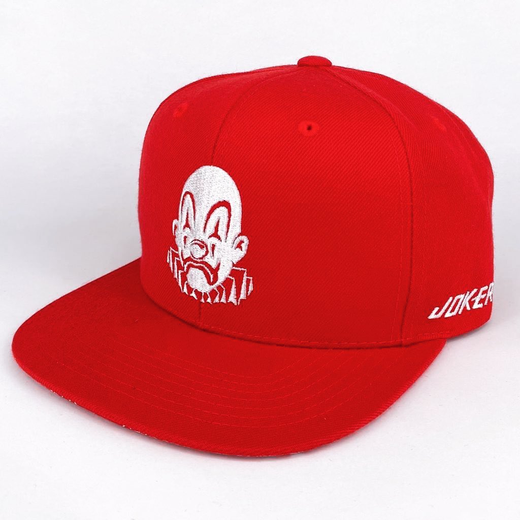 Joker Brand Clown Cap バーガンディー&レッド JOKER - New Joker Clown Bandana Cap. Now available in Red and