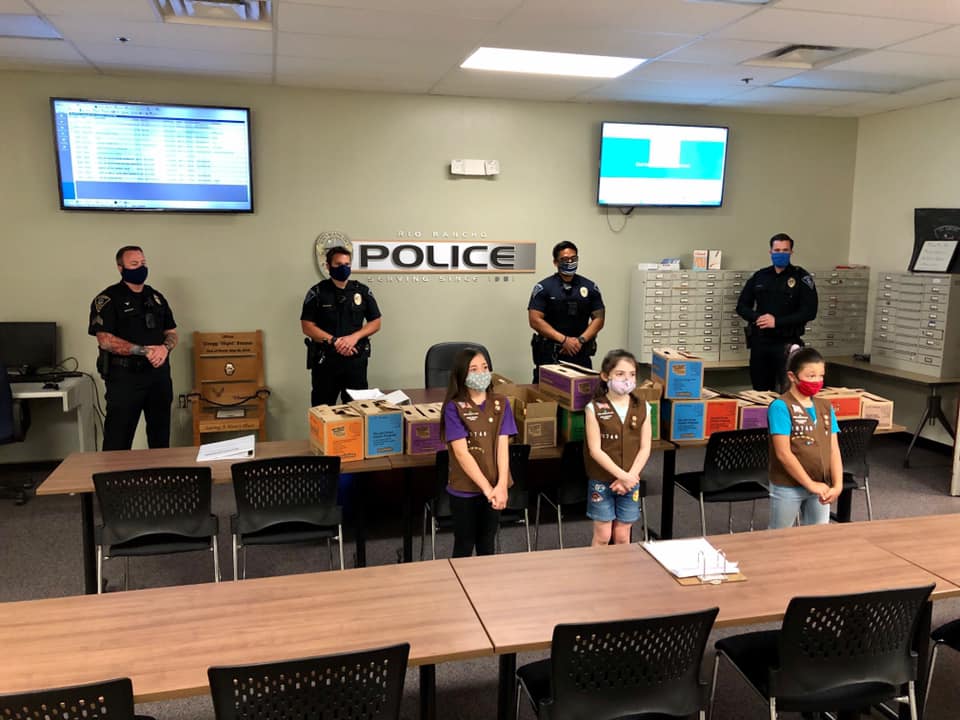 Rio Rancho PD - We would like to say THANK YOU to Girl...
