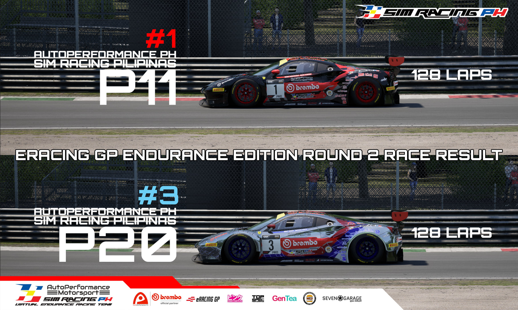 Sim Racing Ph - ERacing GP Endurance Edition 2021 ROUND 2...