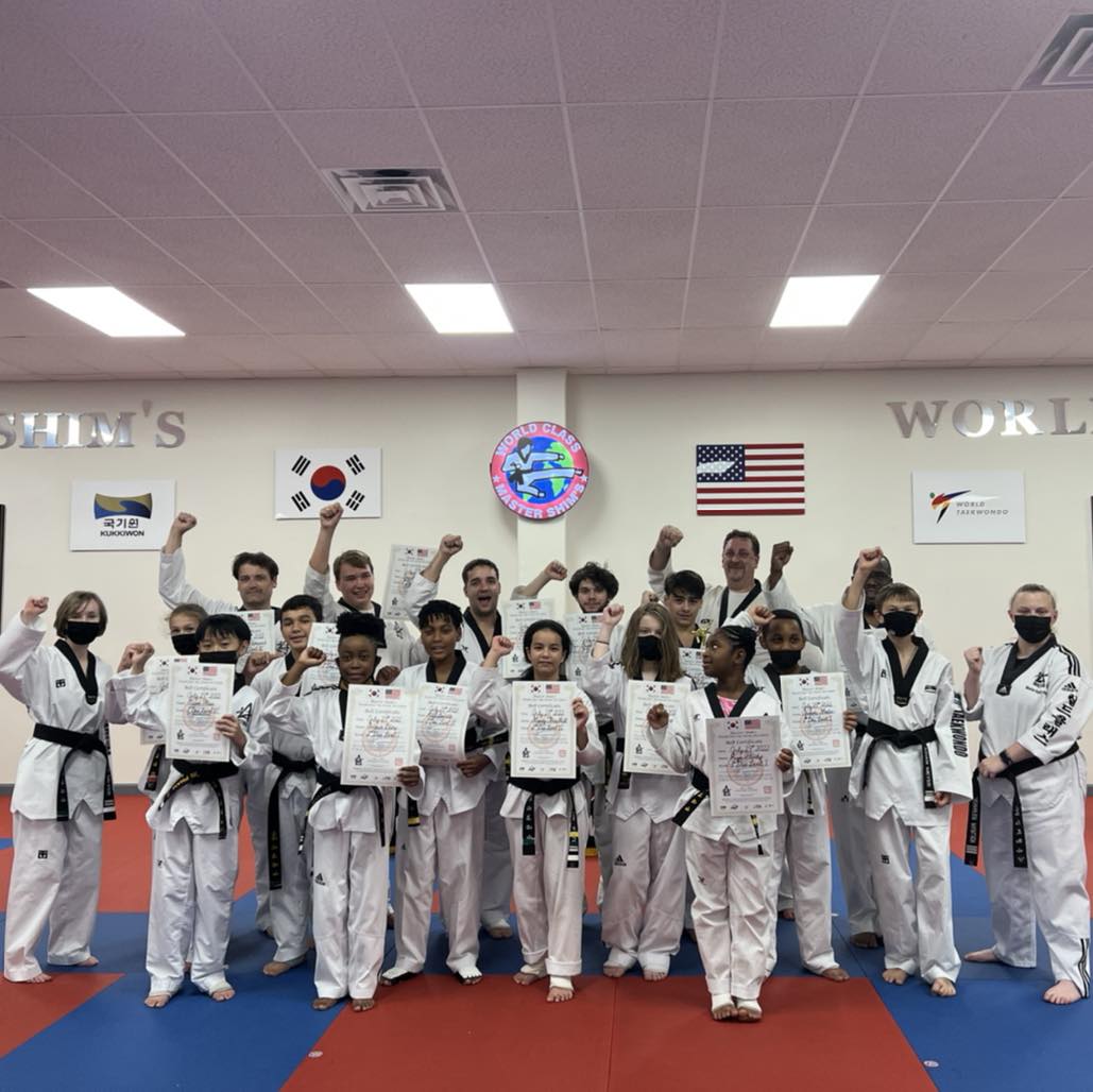 Congratulations to... - Master Shim's World Class Tae Kwon Do