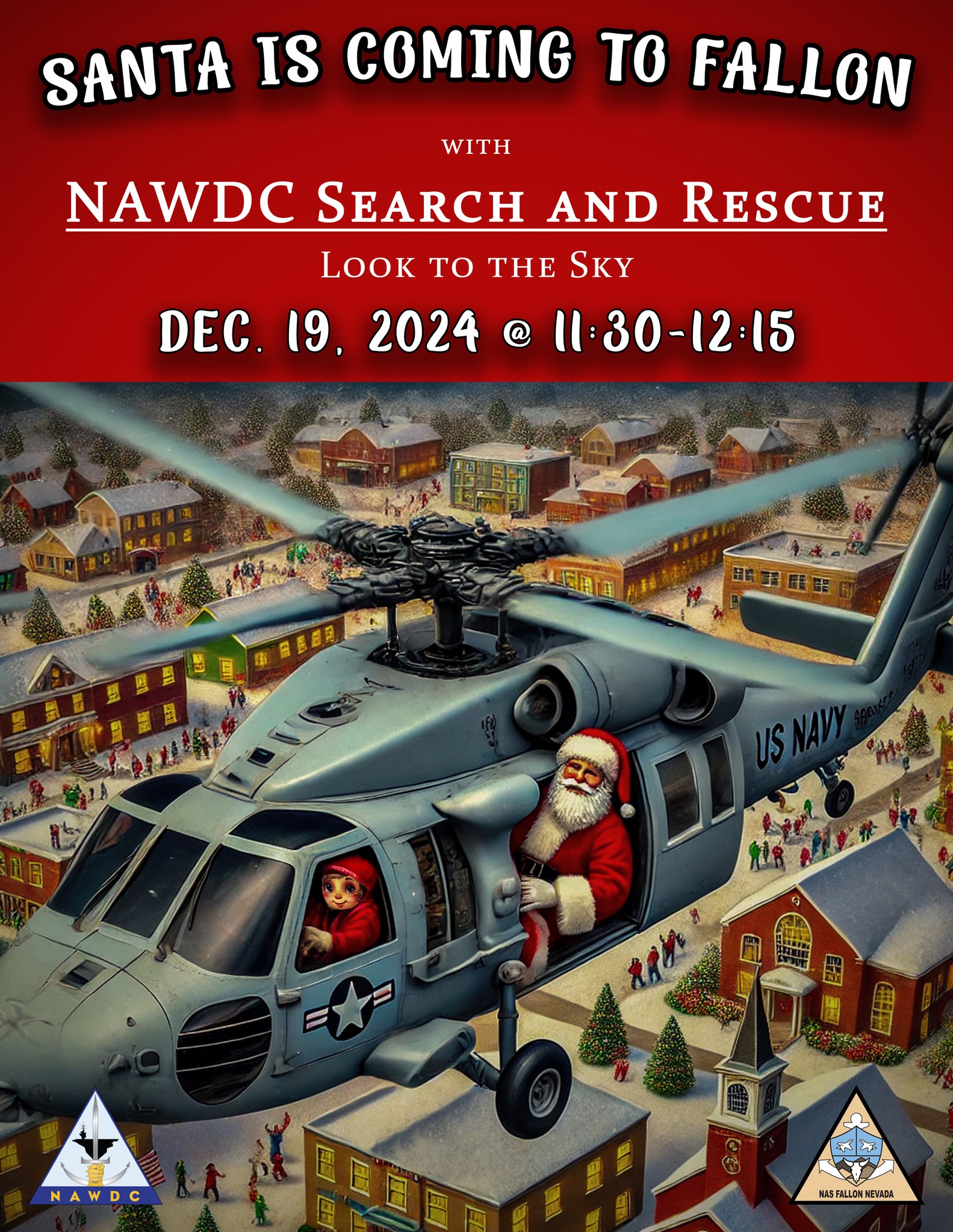 City of Fallon Government - U.S. Navy has teamed up with Santa Claus ...