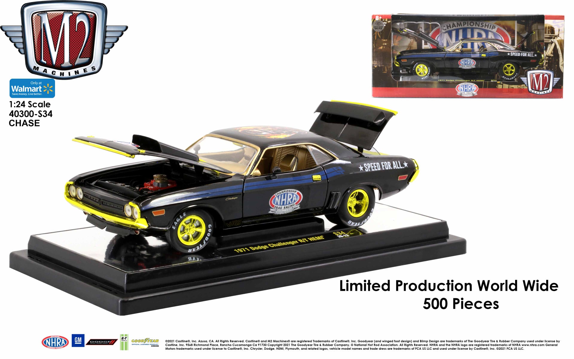 M2 Machines Walmart Exclusive Gulf Edition diecast models