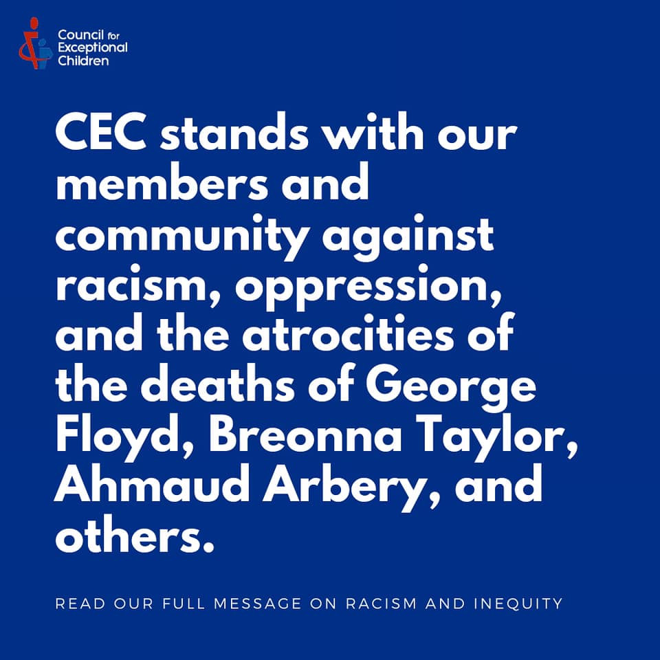 Dear Members of the Division... - CEC Division for Research | Facebook