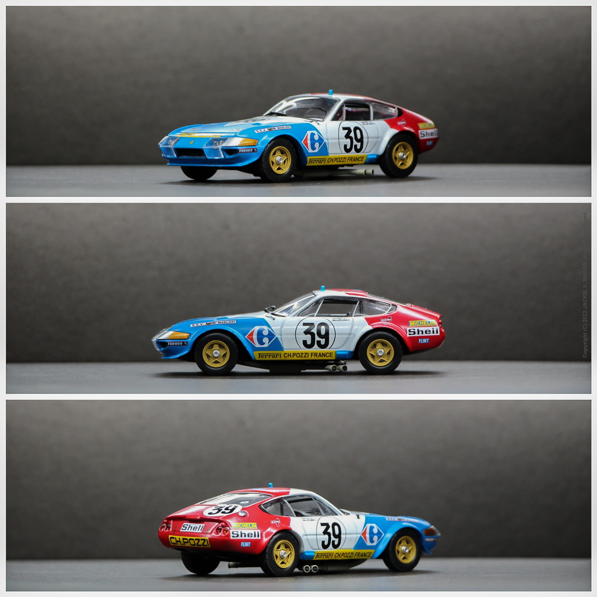 BBR kit43 Ferrari 365 Gtb/4 24h LeMans 1975