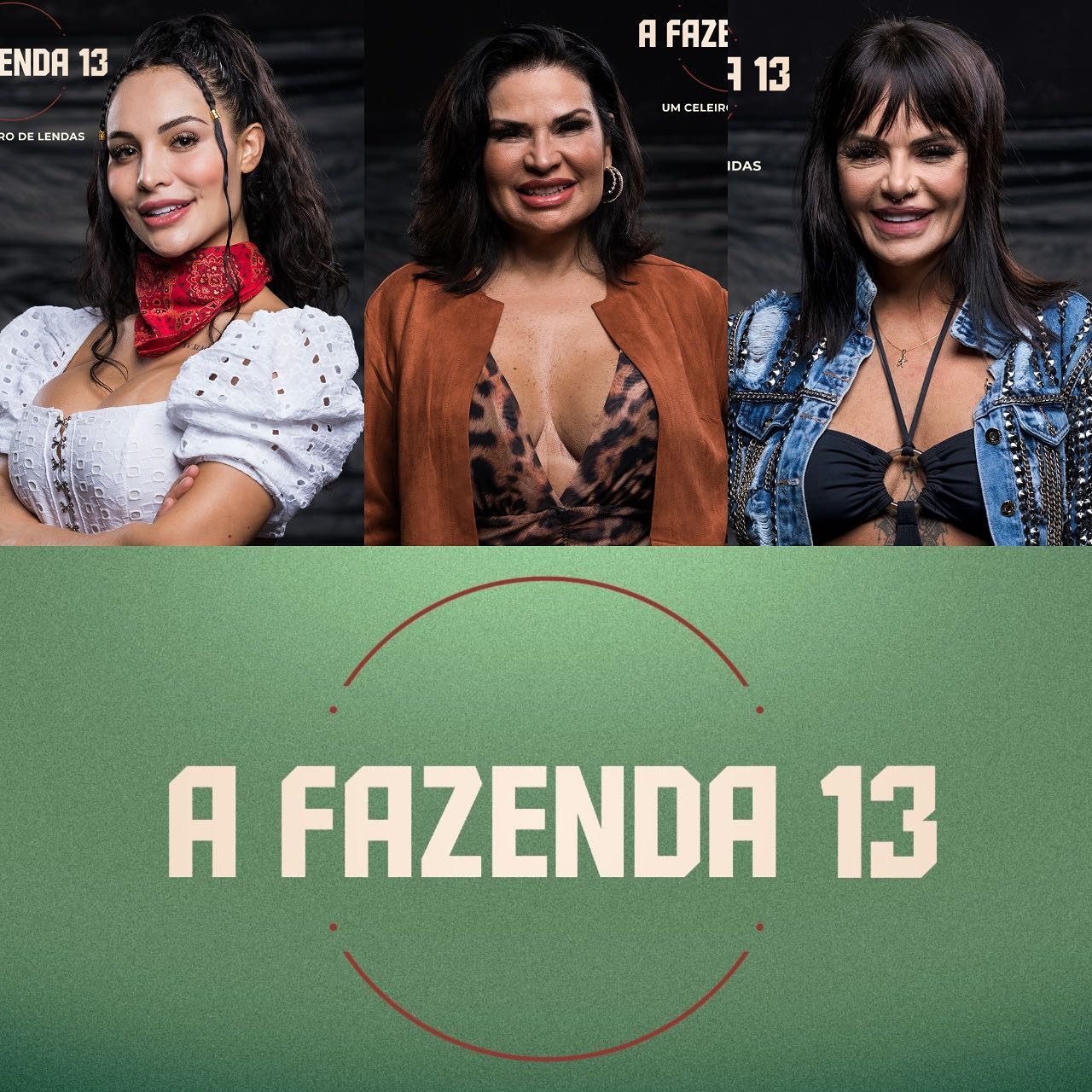 Hugo - Roça formada em #AFazenda13: ALINE x SOLANGE x VALENTINA! 🔥 A ex ...