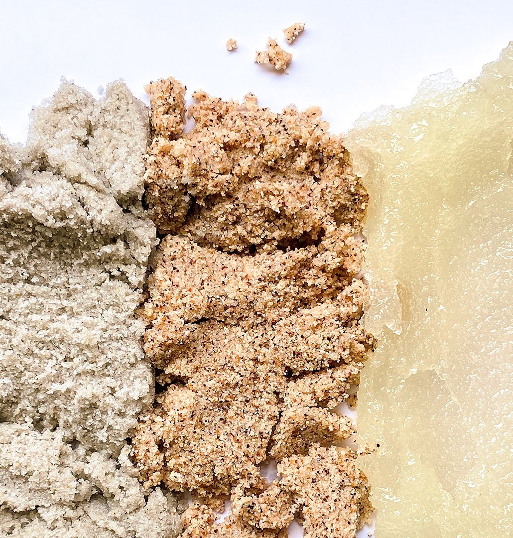 LATHER - Our body scrubs were made for Texture Tuesday!...