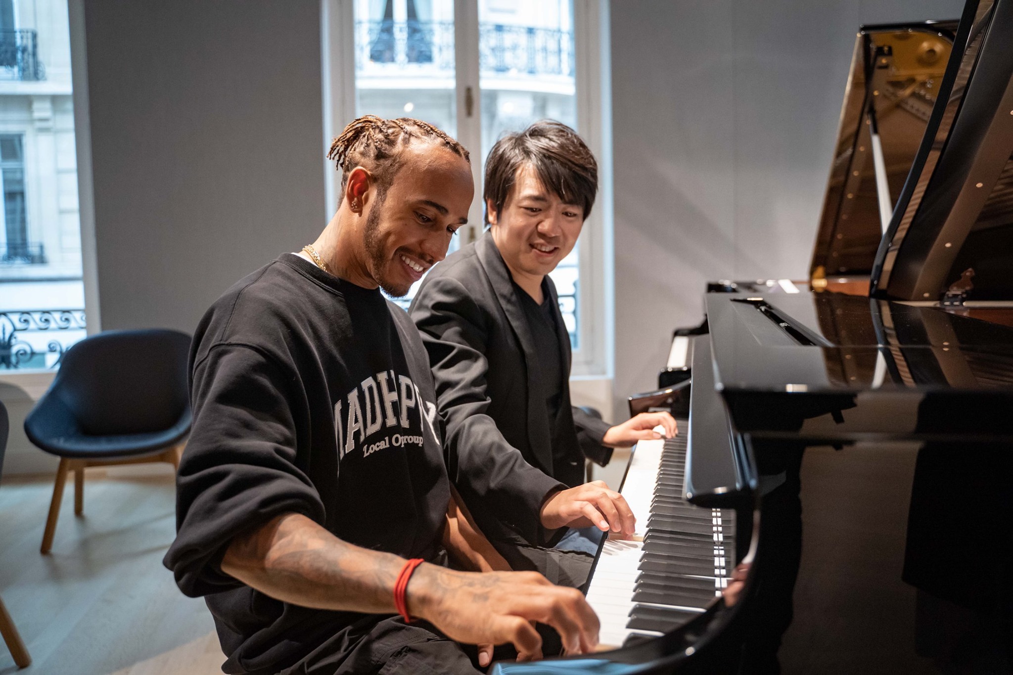Lang Lang - 郎朗 - Lewis Hamilton and I had a fantastic time...