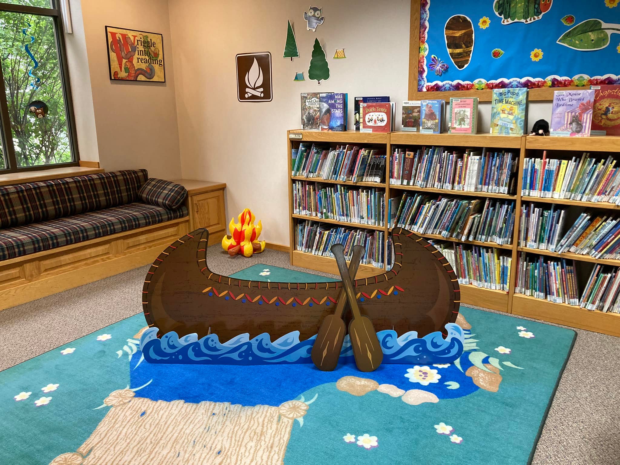 The library is decorated... - Litchfield Public Library (MN)