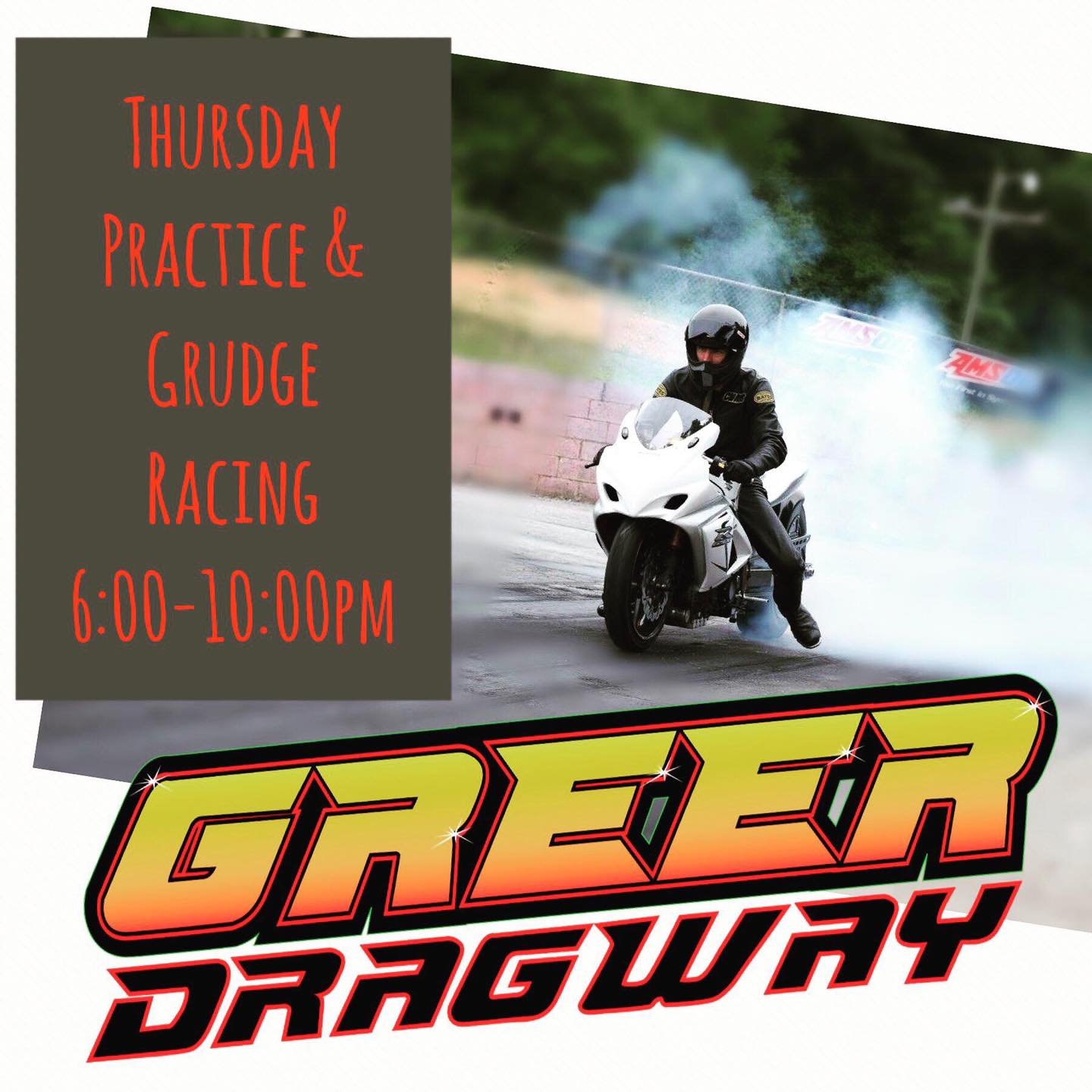 Greer Dragway - We are still on go. The front gate will... | Facebook