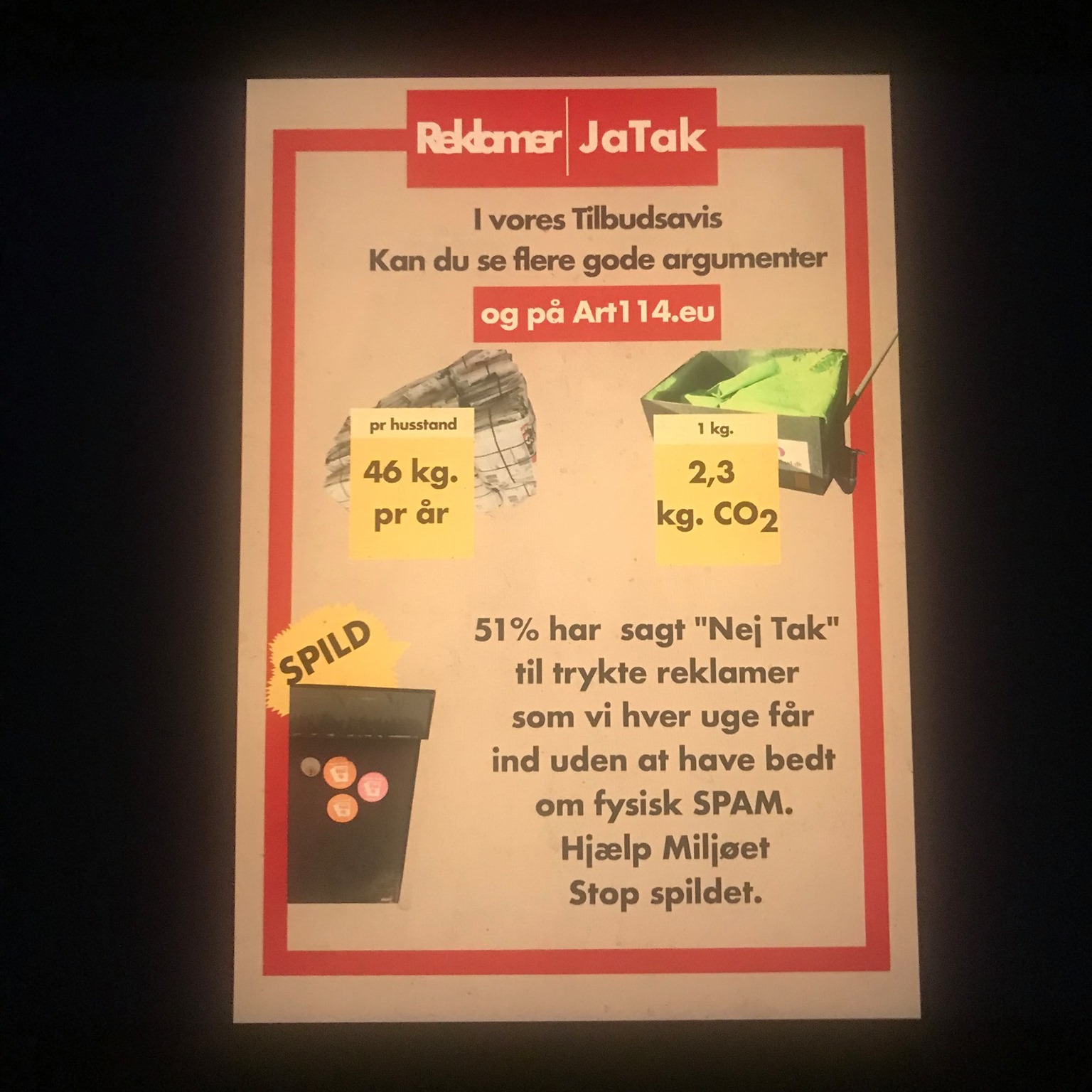 Reklamer Ja Tak - Gør reklamer til et aktivt tilvalg