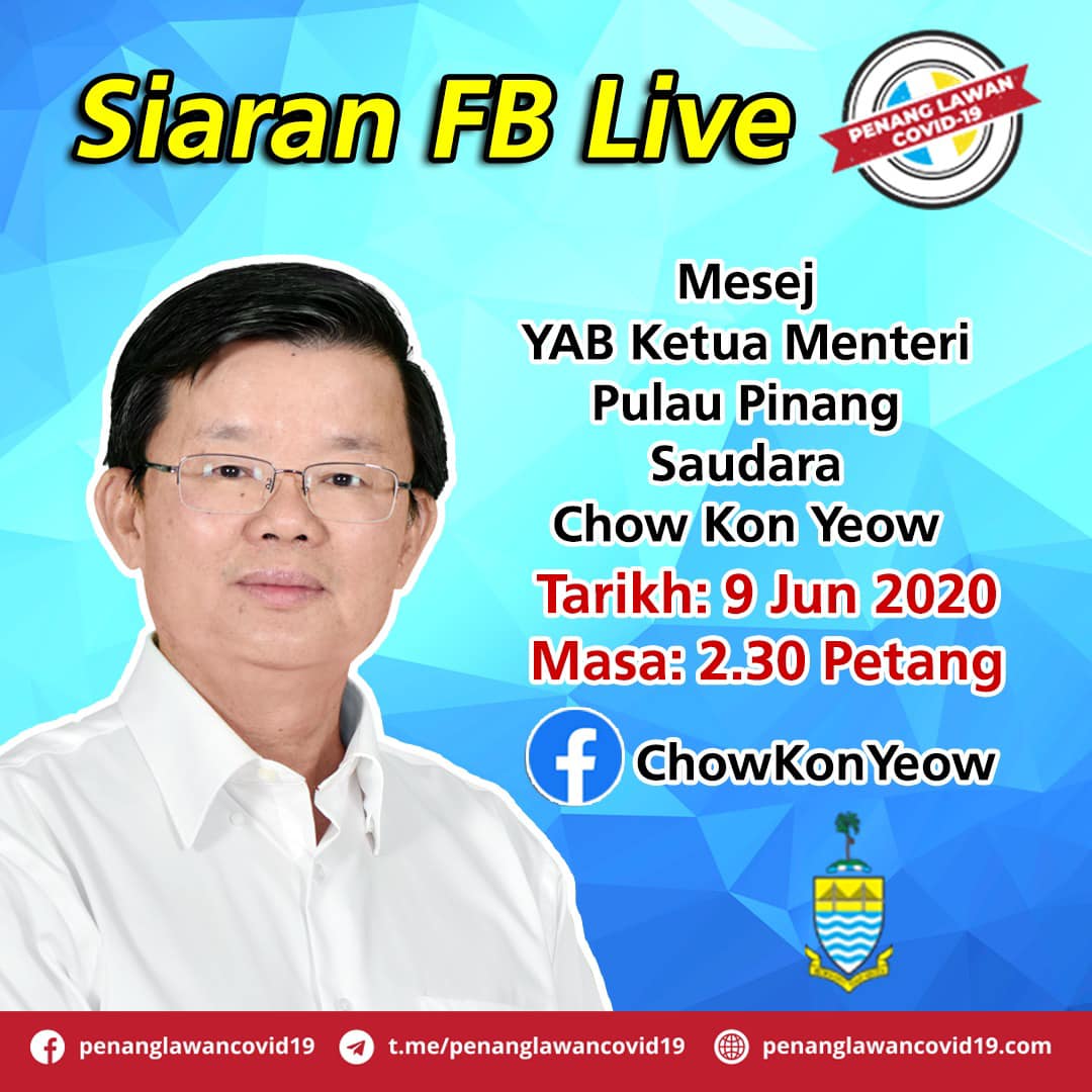Buletin Mutiara Media Statement By Yb Chow Kon Yeow On Facebook