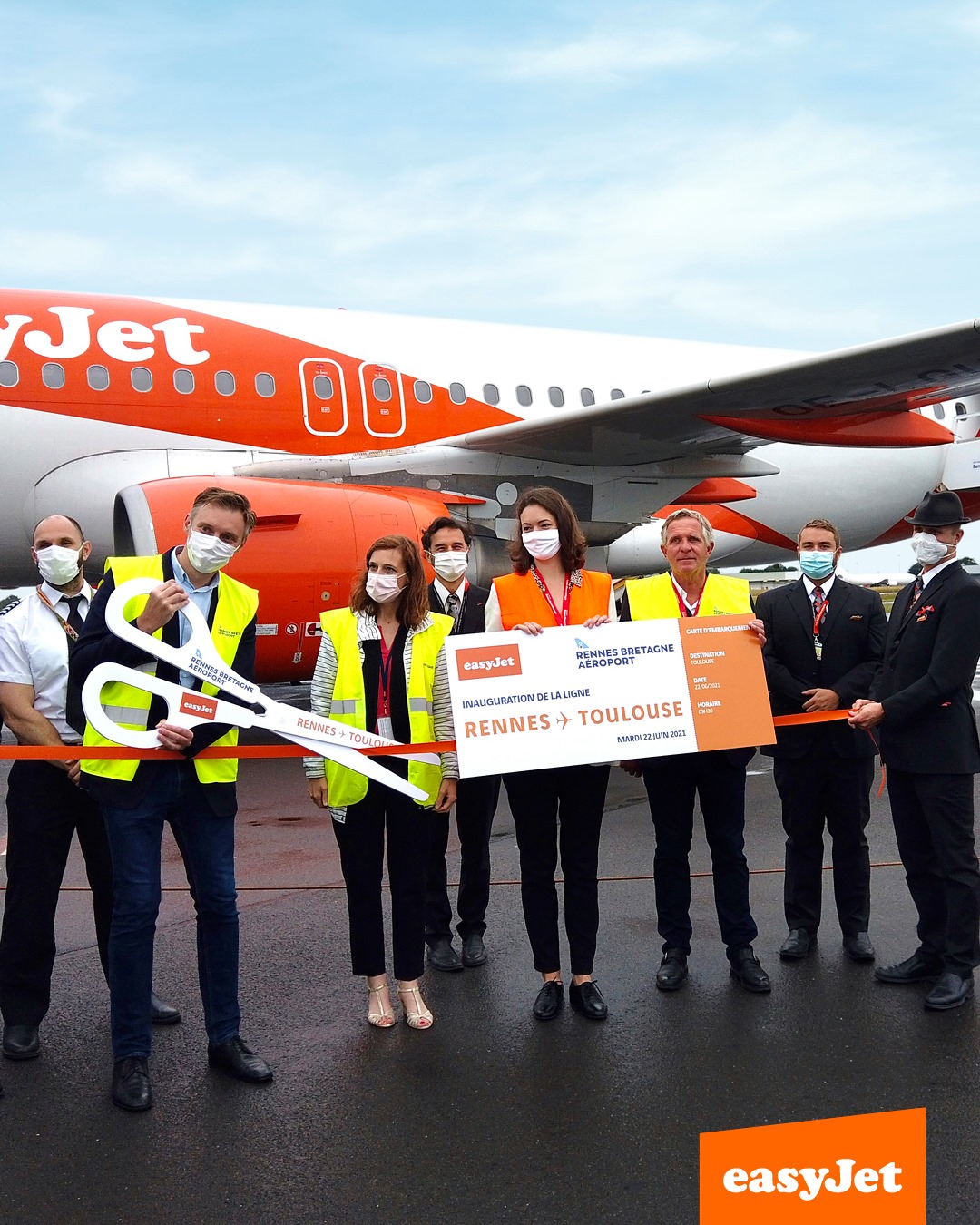 easyJet - Nous inaugurons aujourd'hui notre nouvelle route entre Rennes ...