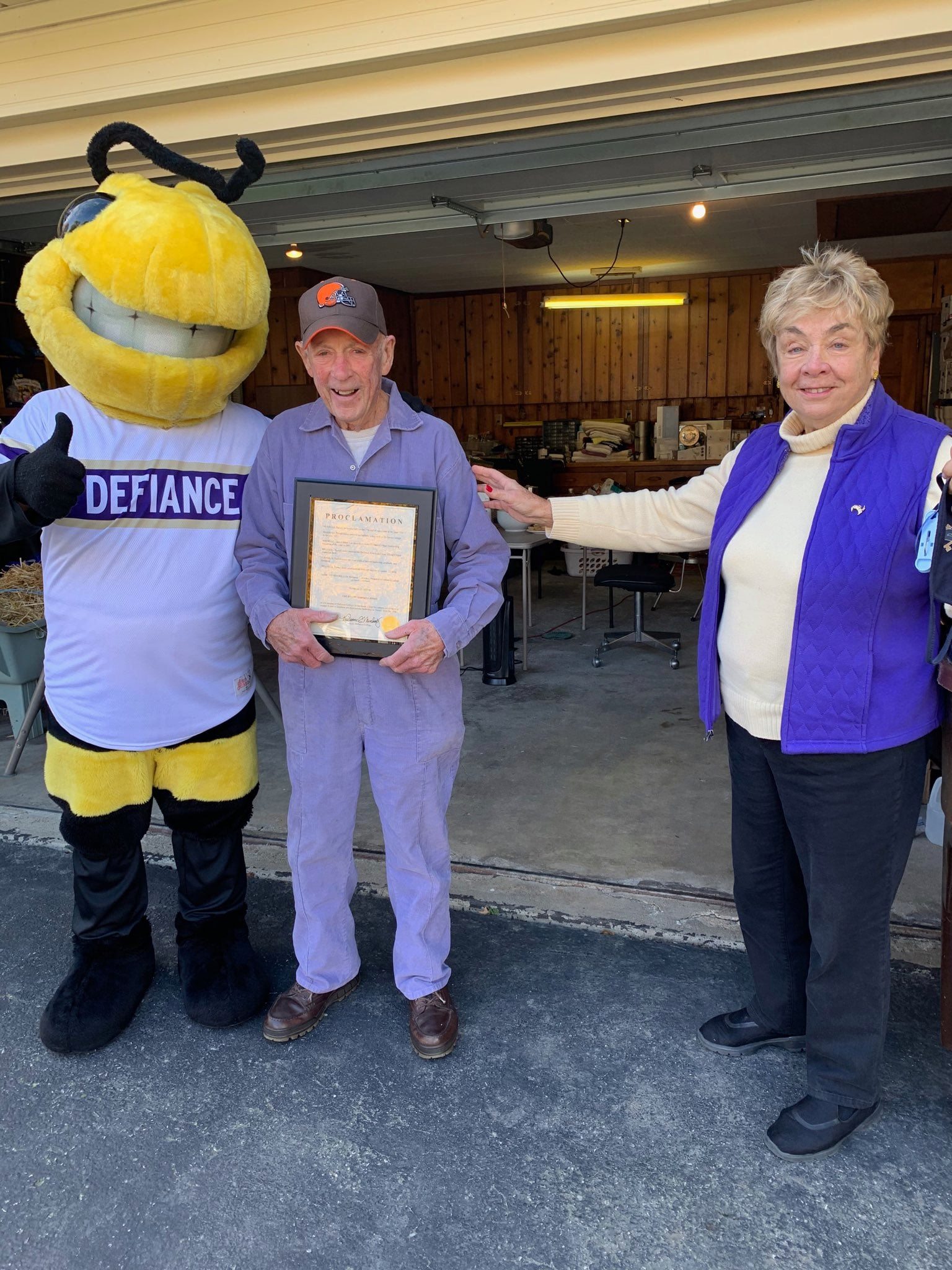 Defiance College - Darrell Jones '51 was recently given the ...