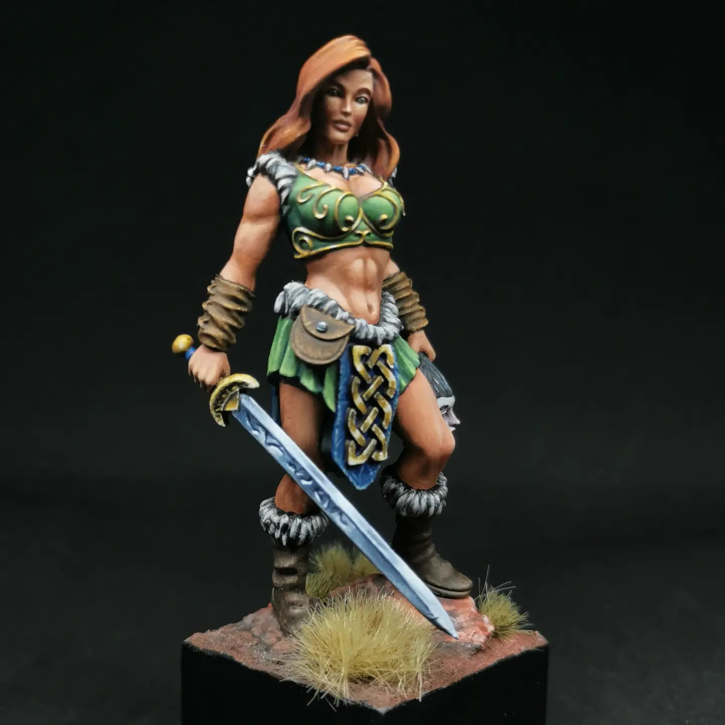 Sister Tariana Palos miniature painting