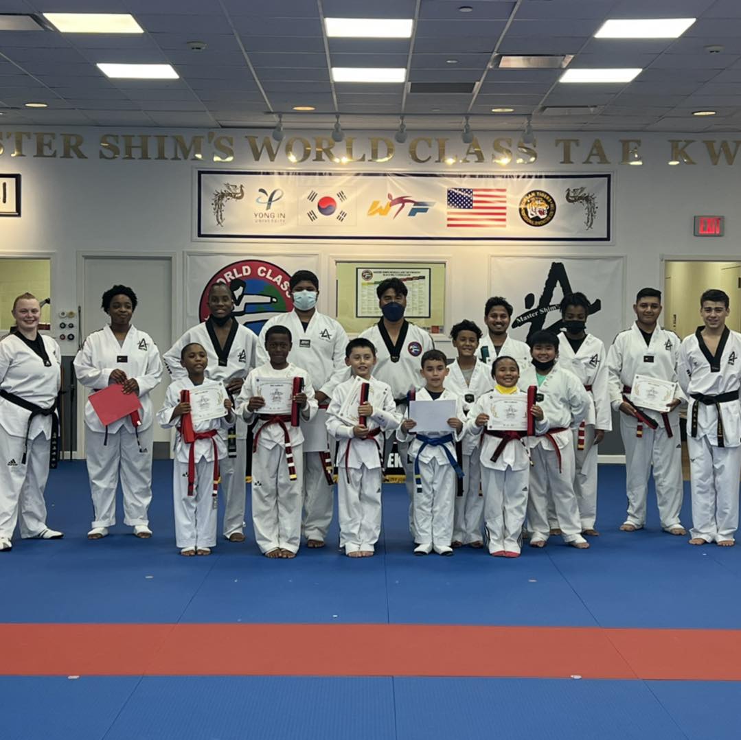 Congratulations to... - Master Shim's World Class Tae Kwon Do