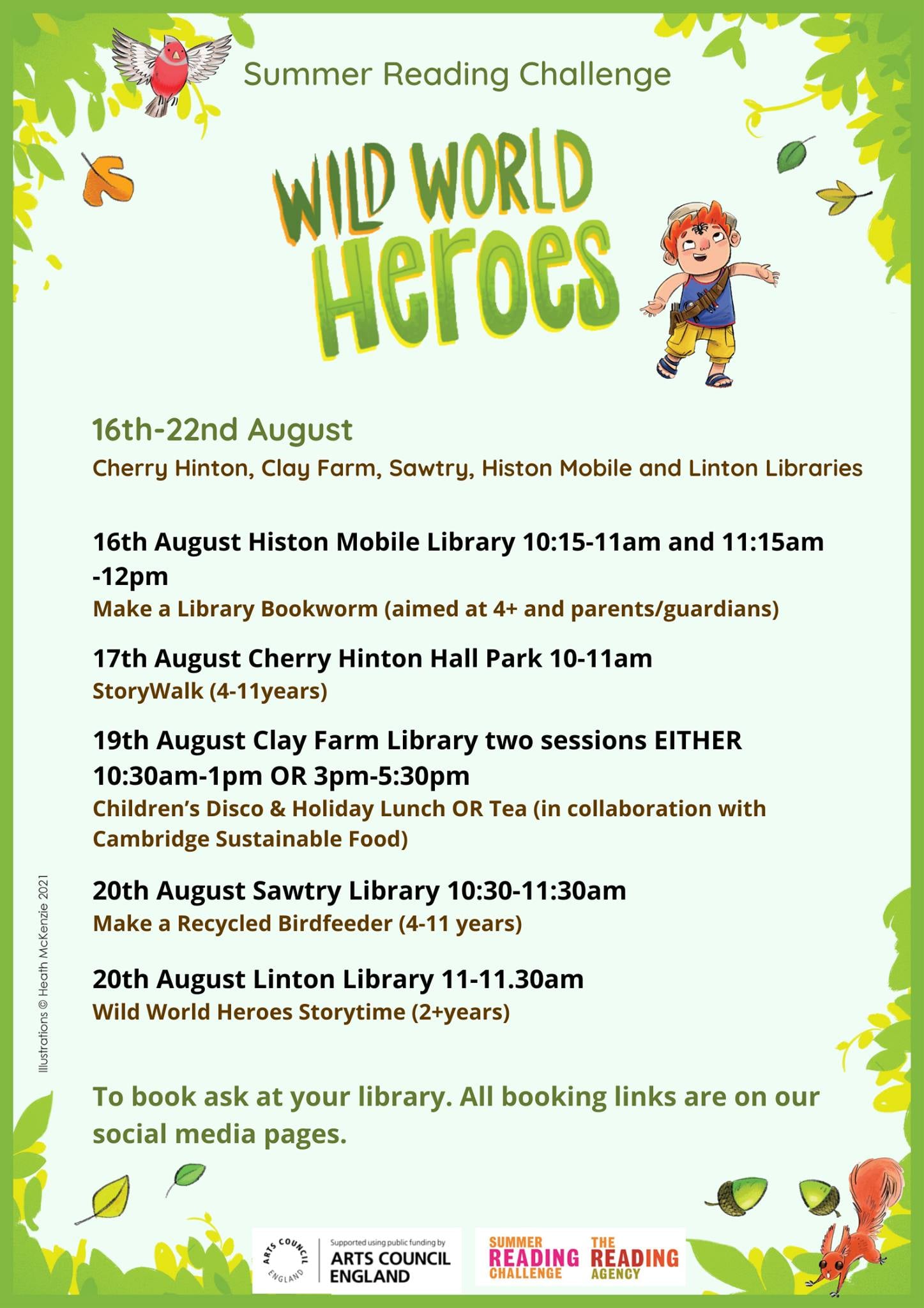*New Event Added* The Summer... - Central Library, Cambridge | Facebook