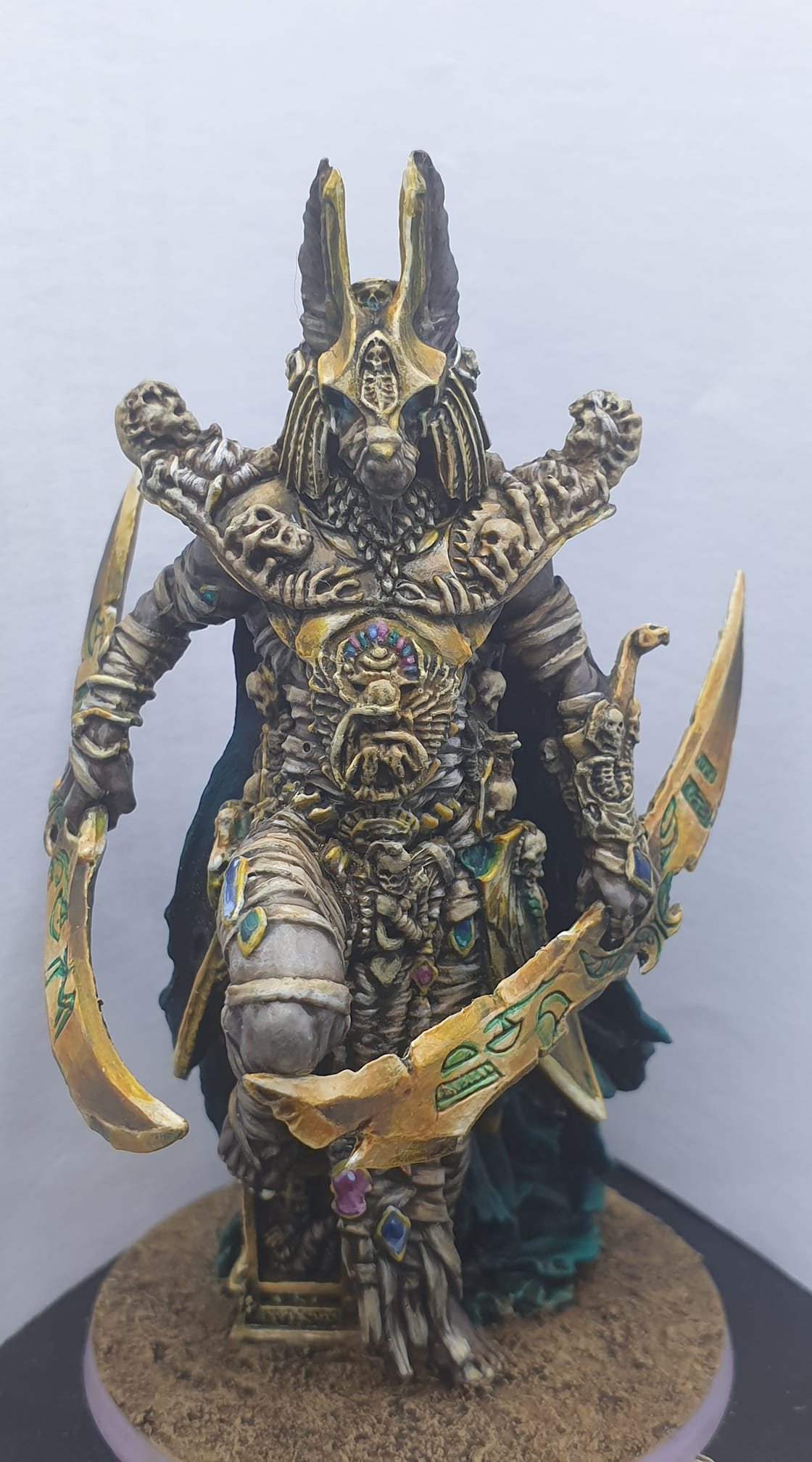 8PCS ANKH: Gods of Egypt Osiris Warrior Miniatures Board Game Model KS DND Toy e