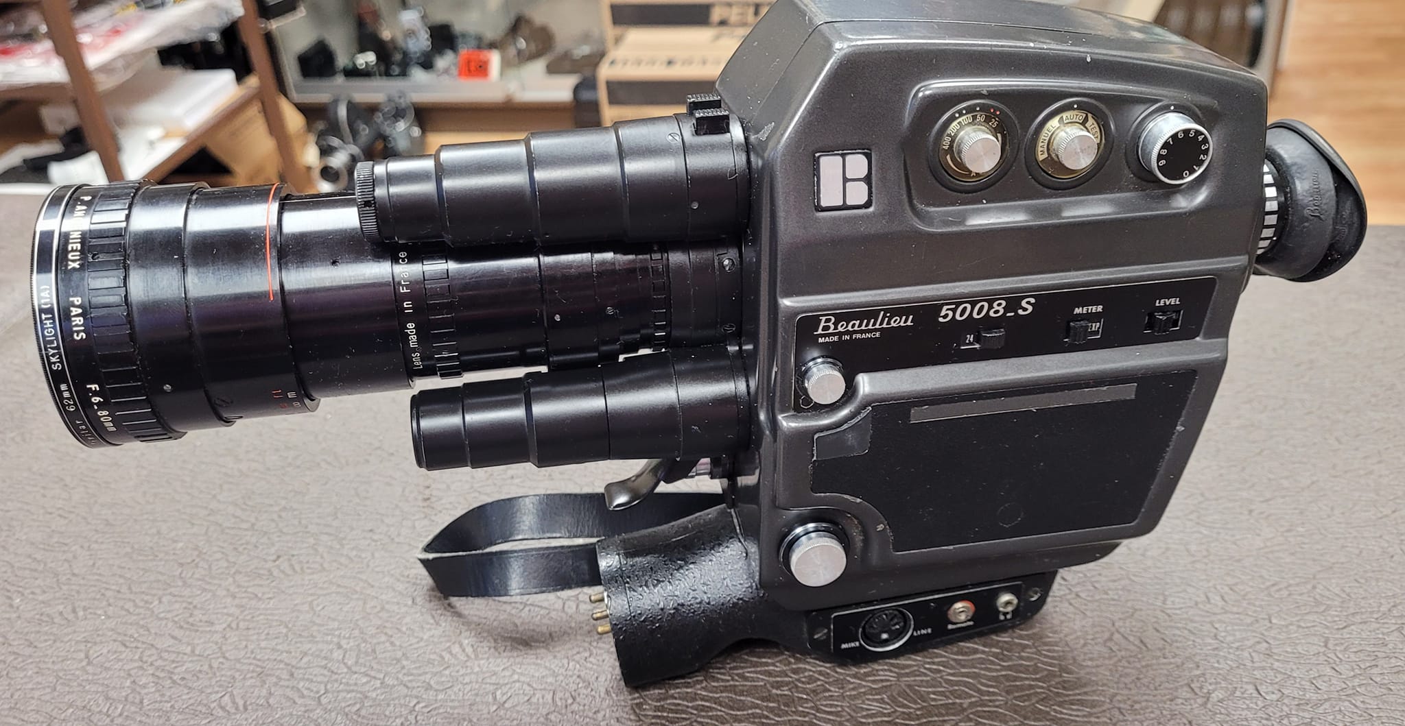 Beaulieu 5008 S + Angenieux 6-80mm F1.2