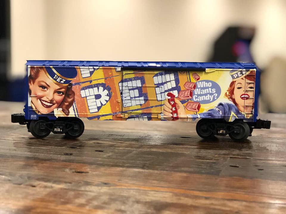 Lionel Trains - Oh, the nostalgia! Loving our PEZ Vintage...